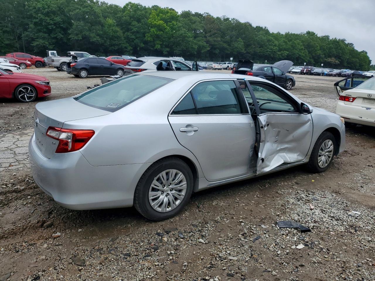 2013 Toyota Camry Le Silver vin: 4T1BF1FK2DU291648