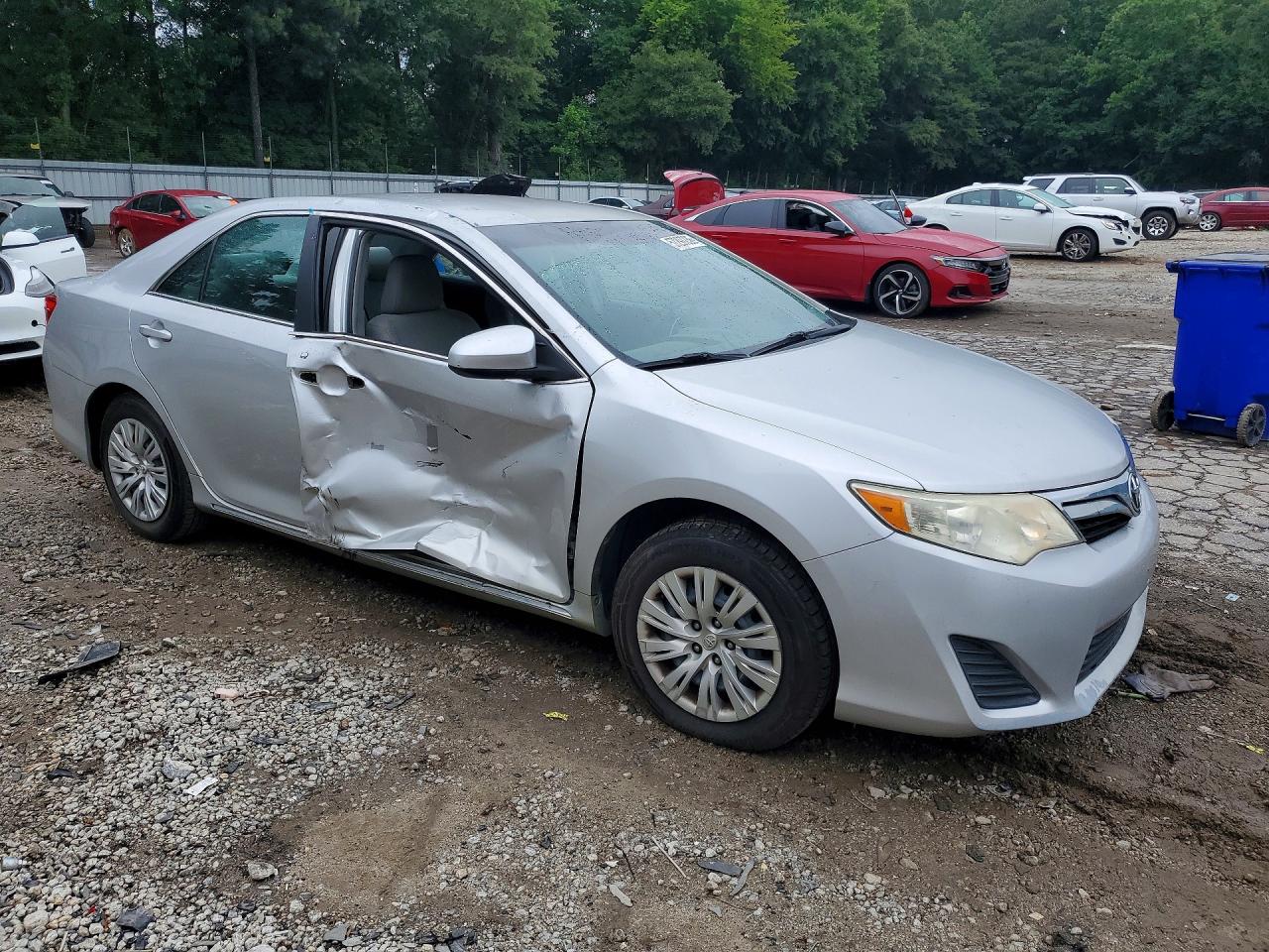 2013 Toyota Camry Le Silver vin: 4T1BF1FK2DU291648