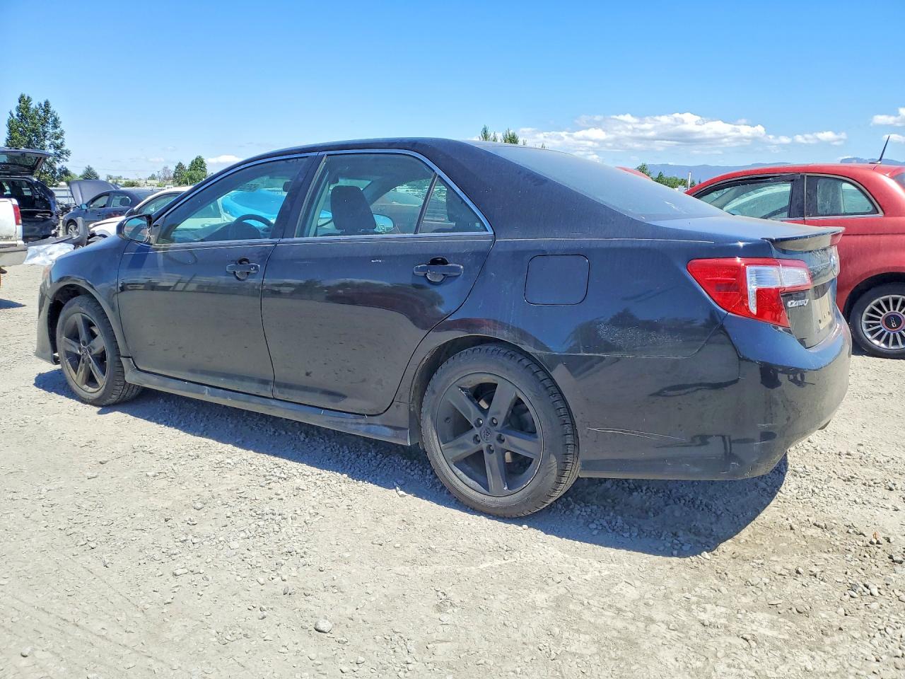 2013 Toyota Camry Se Black vin: 4T1BF1FK2DU295554