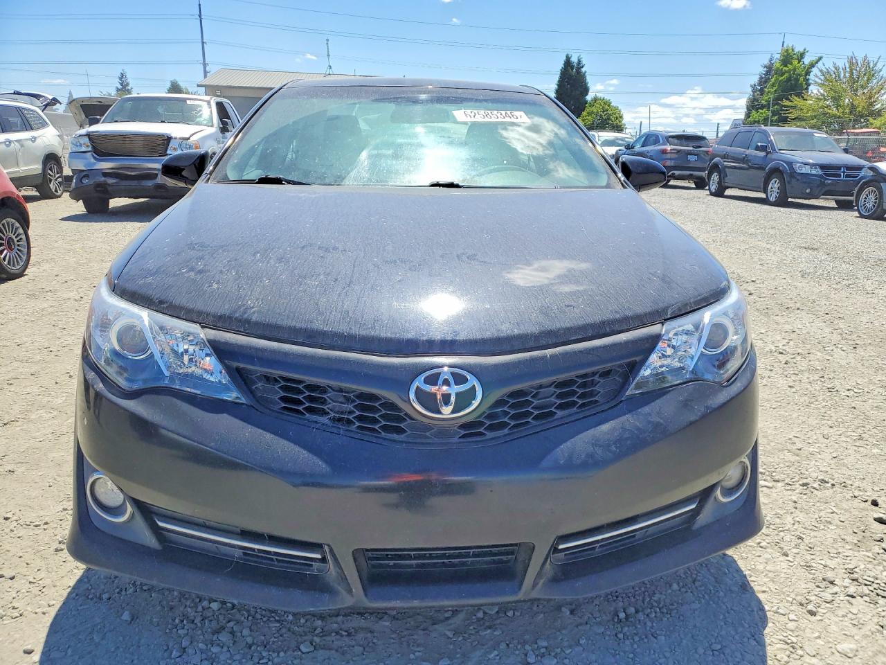 2013 Toyota Camry Se Black vin: 4T1BF1FK2DU295554
