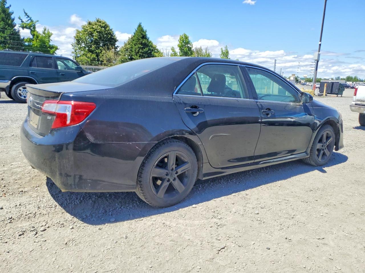 2013 Toyota Camry Se Black vin: 4T1BF1FK2DU295554