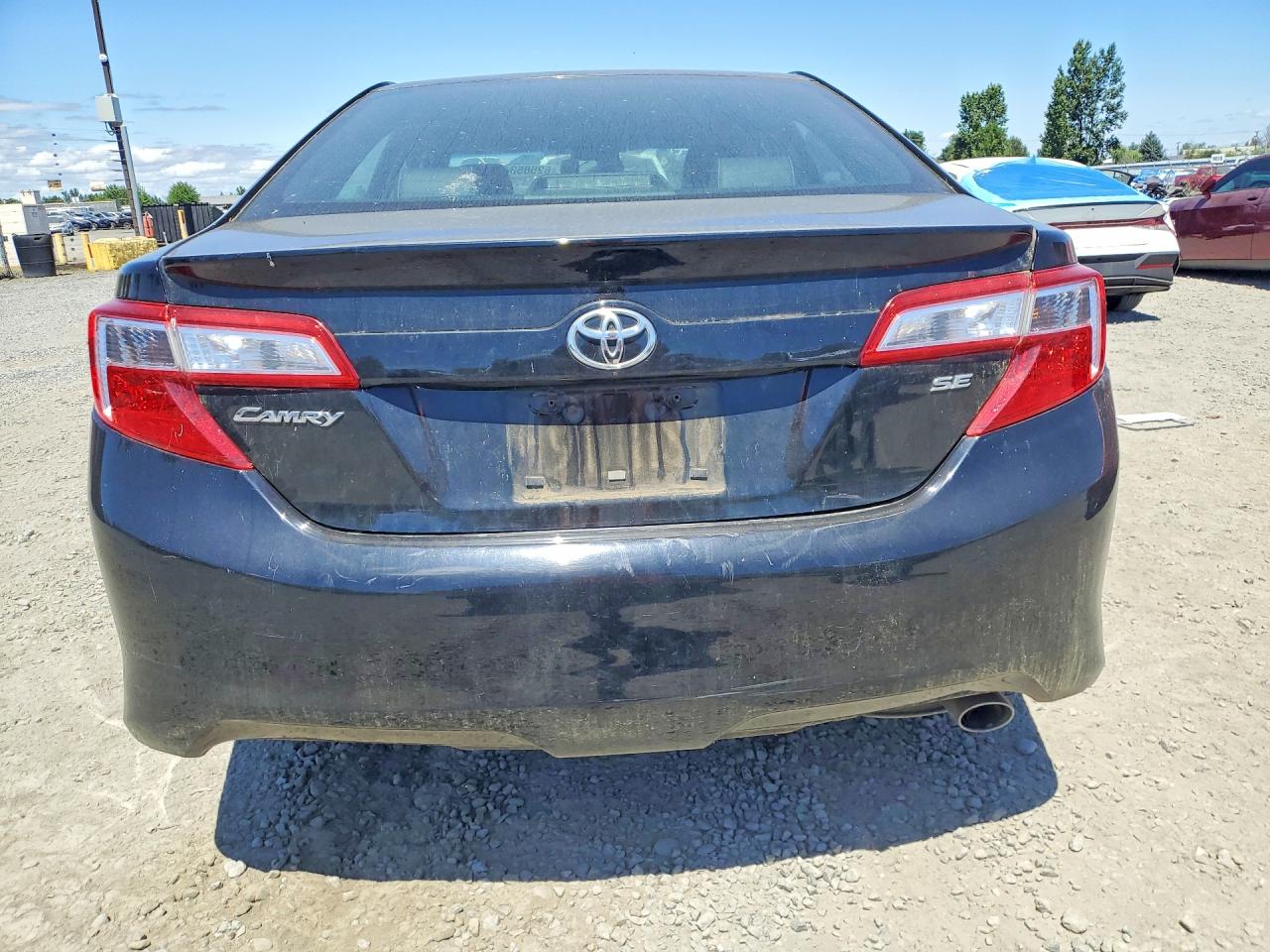 2013 Toyota Camry Se Black vin: 4T1BF1FK2DU295554