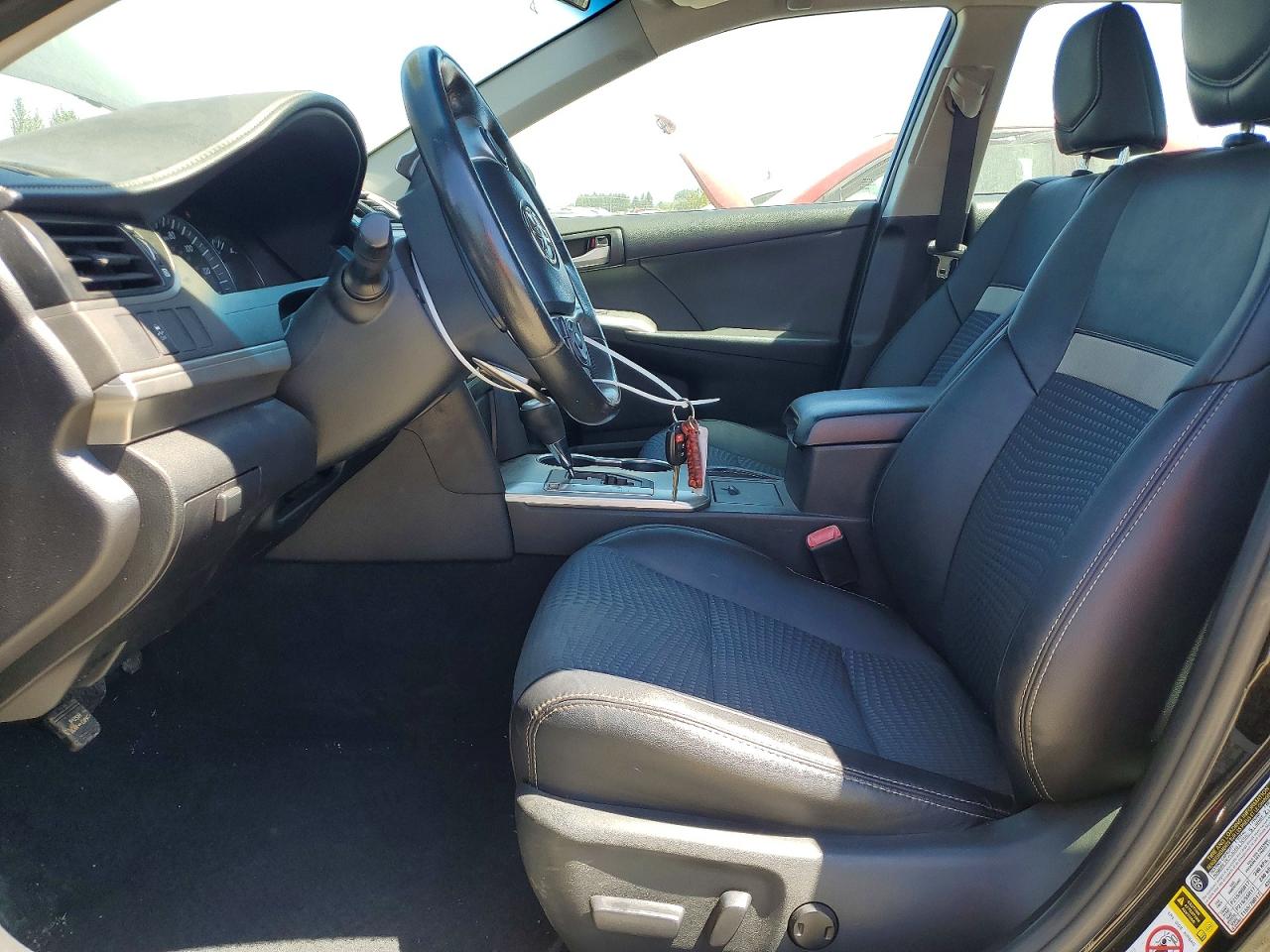 2013 Toyota Camry Se Black vin: 4T1BF1FK2DU295554