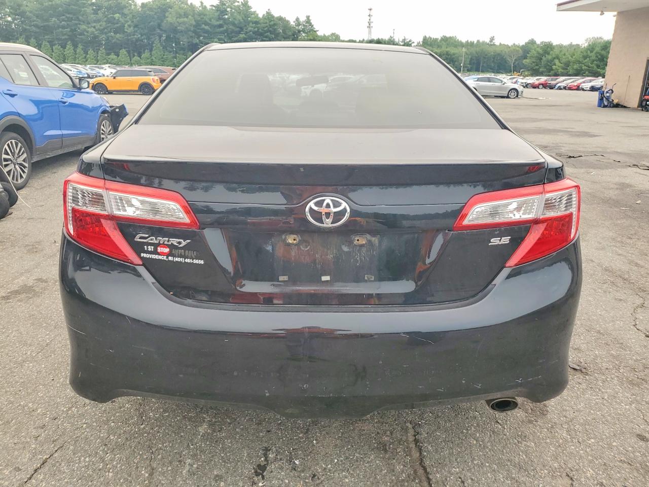 2013 Toyota Camry Se Black vin: 4T1BF1FK2DU296106