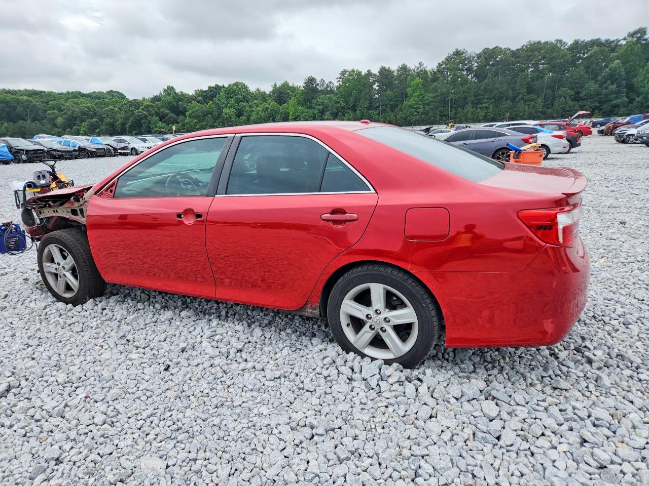 2013 Toyota Camry Se Красный vin: 4T1BF1FK2DU644745