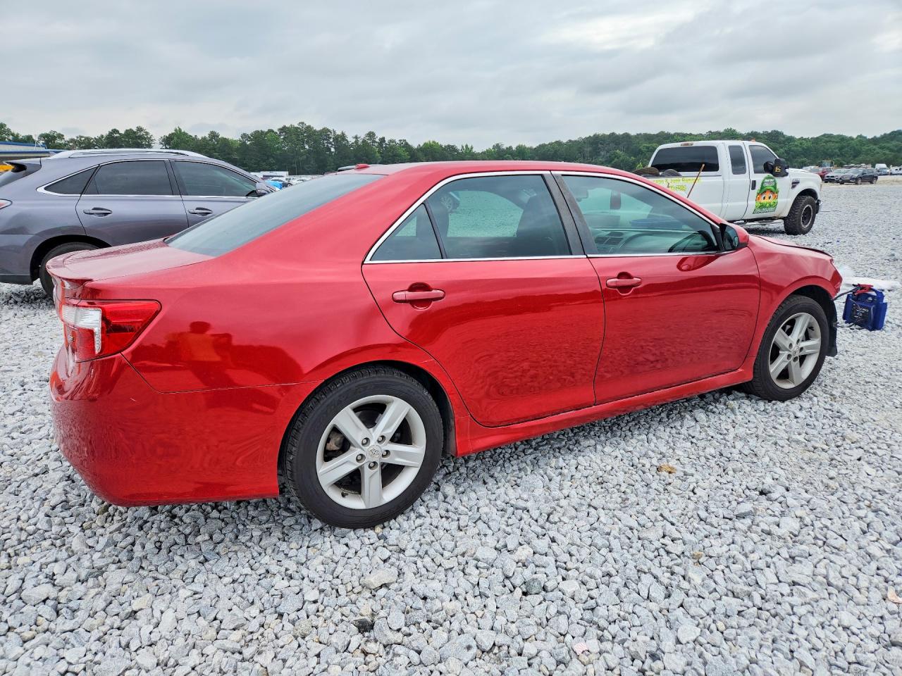 2013 Toyota Camry Se Красный vin: 4T1BF1FK2DU644745
