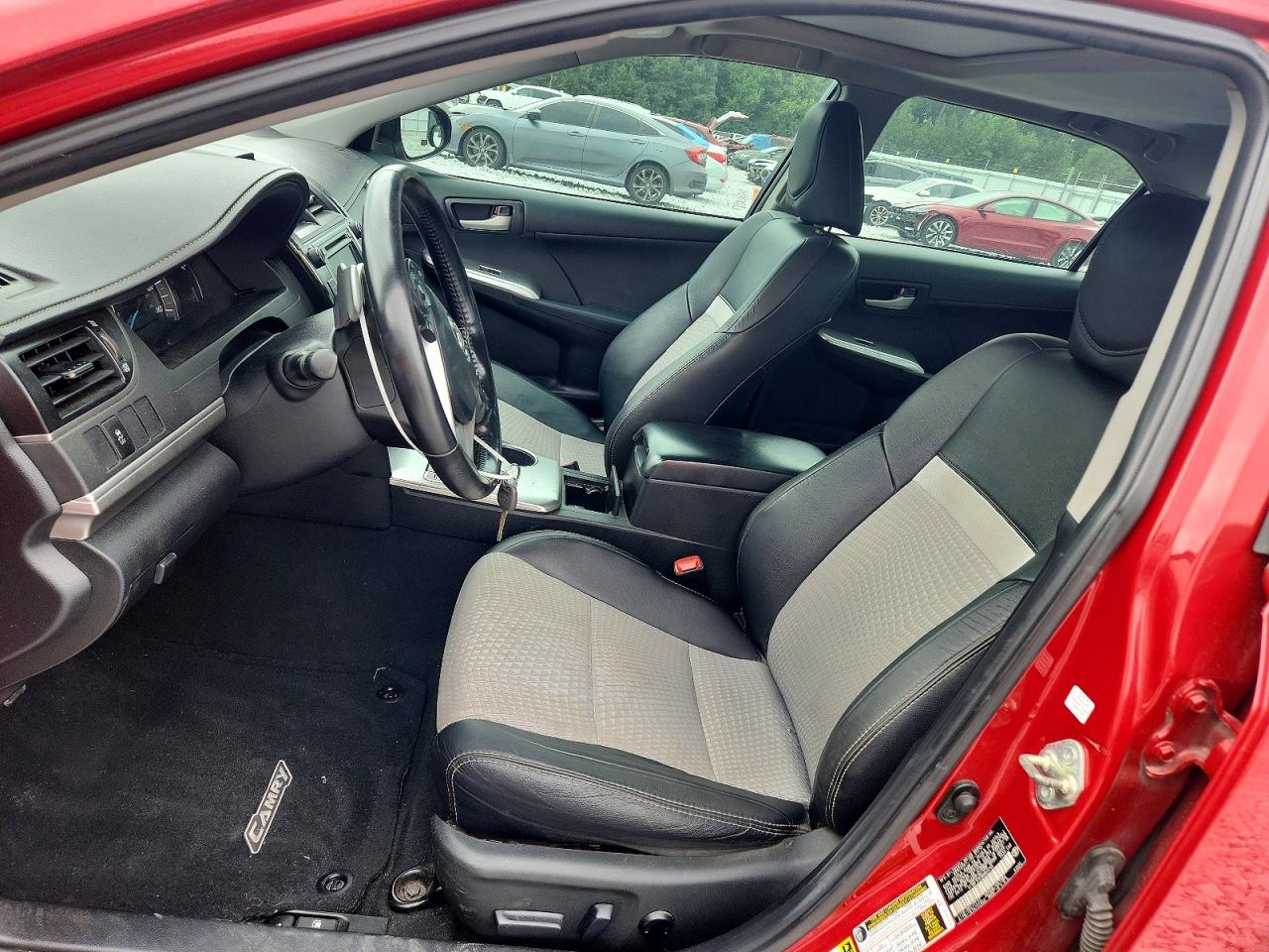 2013 Toyota Camry Se Красный vin: 4T1BF1FK2DU644745