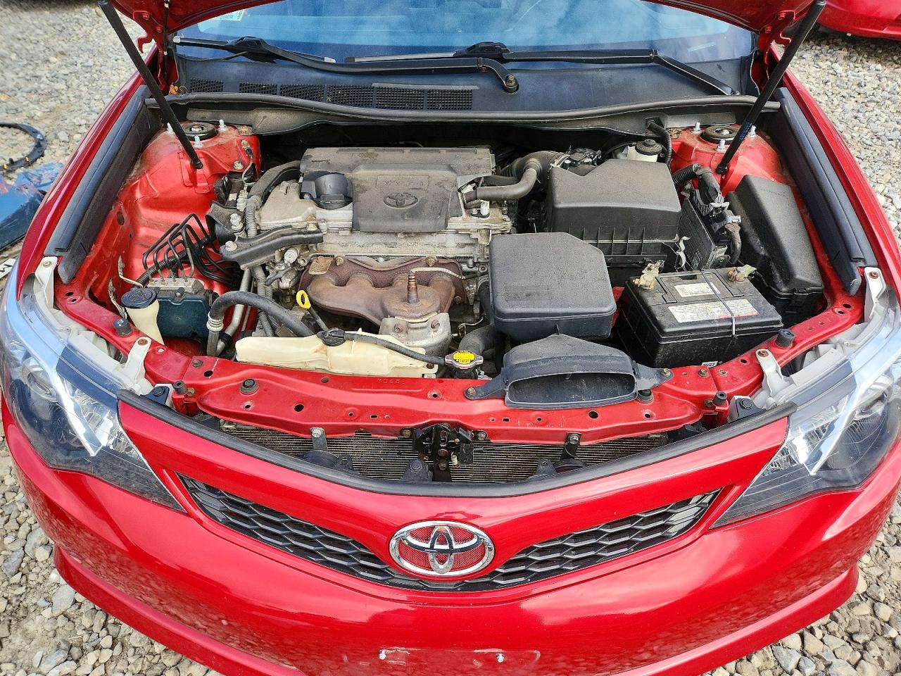 2013 Toyota Camry Se Red vin: 4T1BF1FK2DU648066