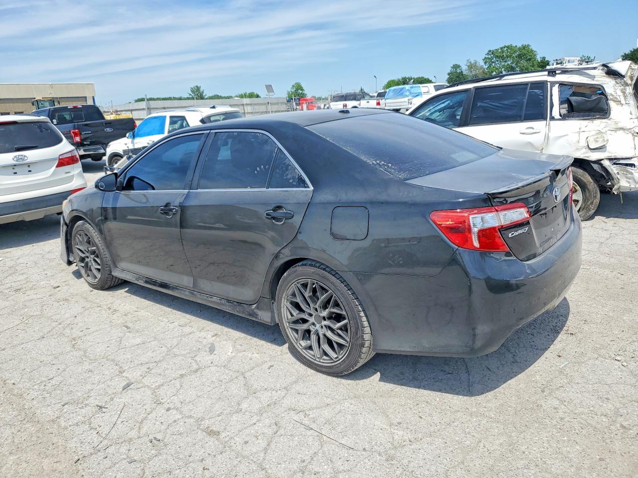 2013 Toyota Camry Se Black vin: 4T1BF1FK2DU648231