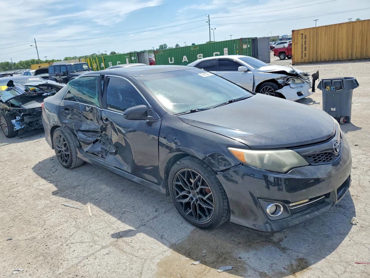 2013 Toyota Camry Se Black vin: 4T1BF1FK2DU648231
