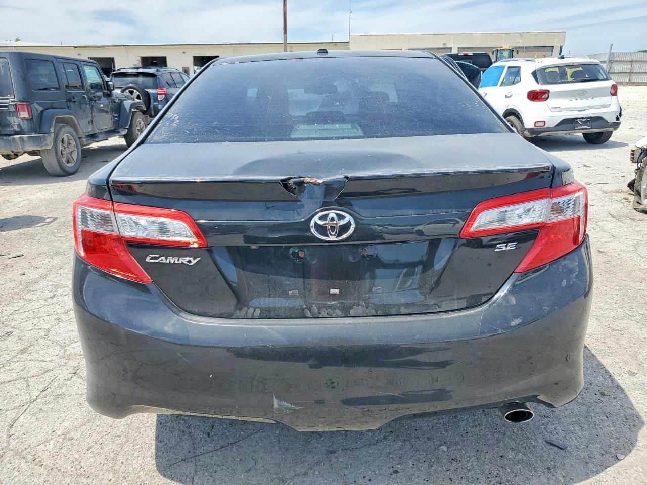 2013 Toyota Camry Se Black vin: 4T1BF1FK2DU648231