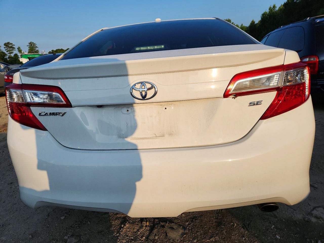 2013 Toyota Camry Se White vin: 4T1BF1FK2DU652392