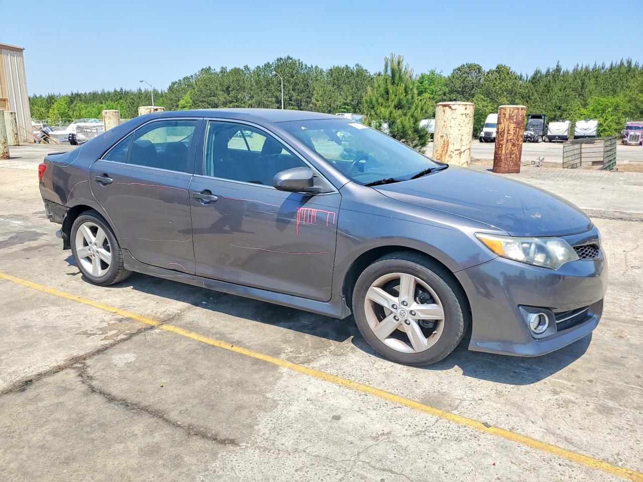 2013 Toyota Camry Se Charcoal vin: 4T1BF1FK2DU657009