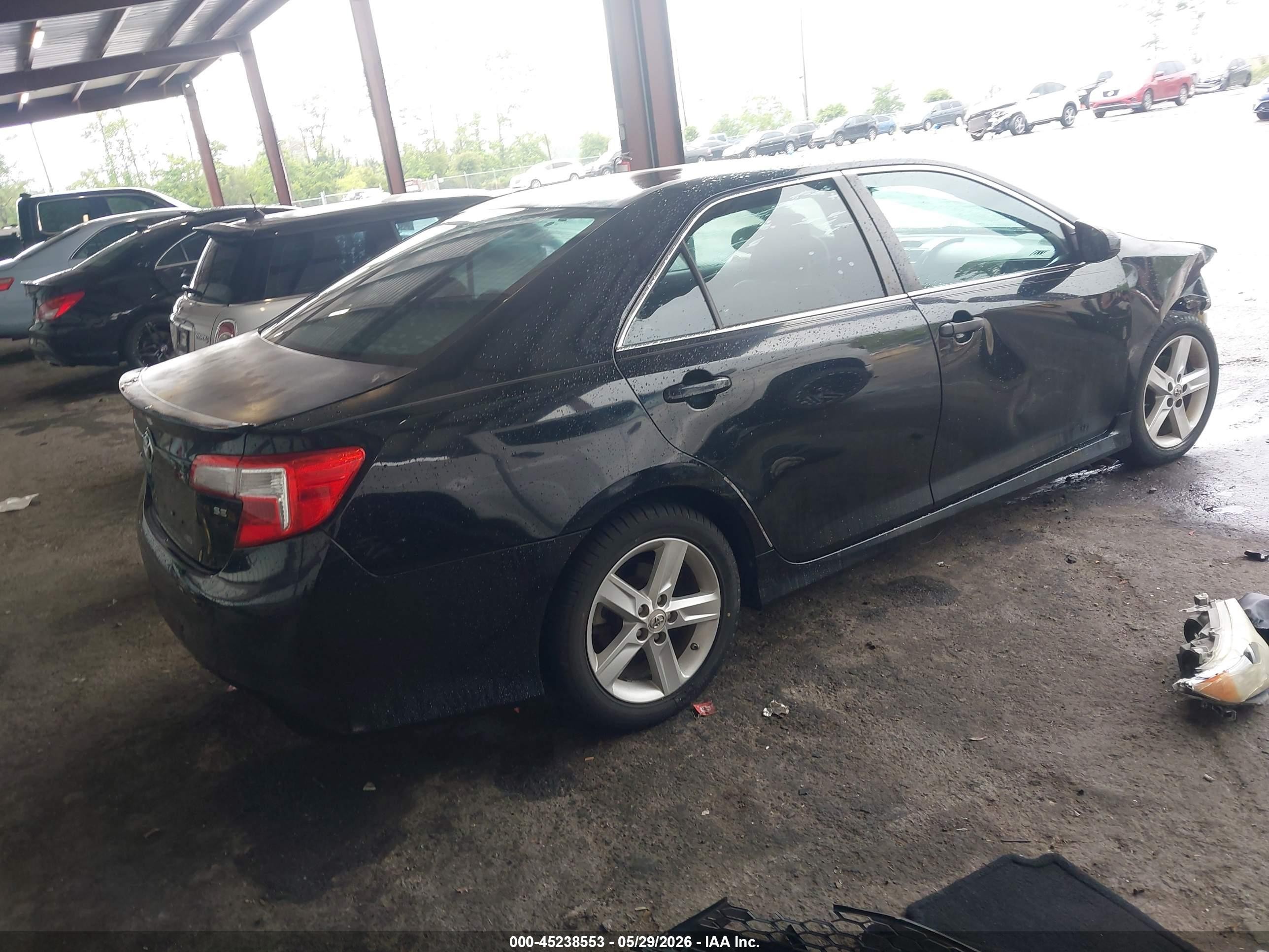 2013 Toyota Camry Se Black vin: 4T1BF1FK2DU665059