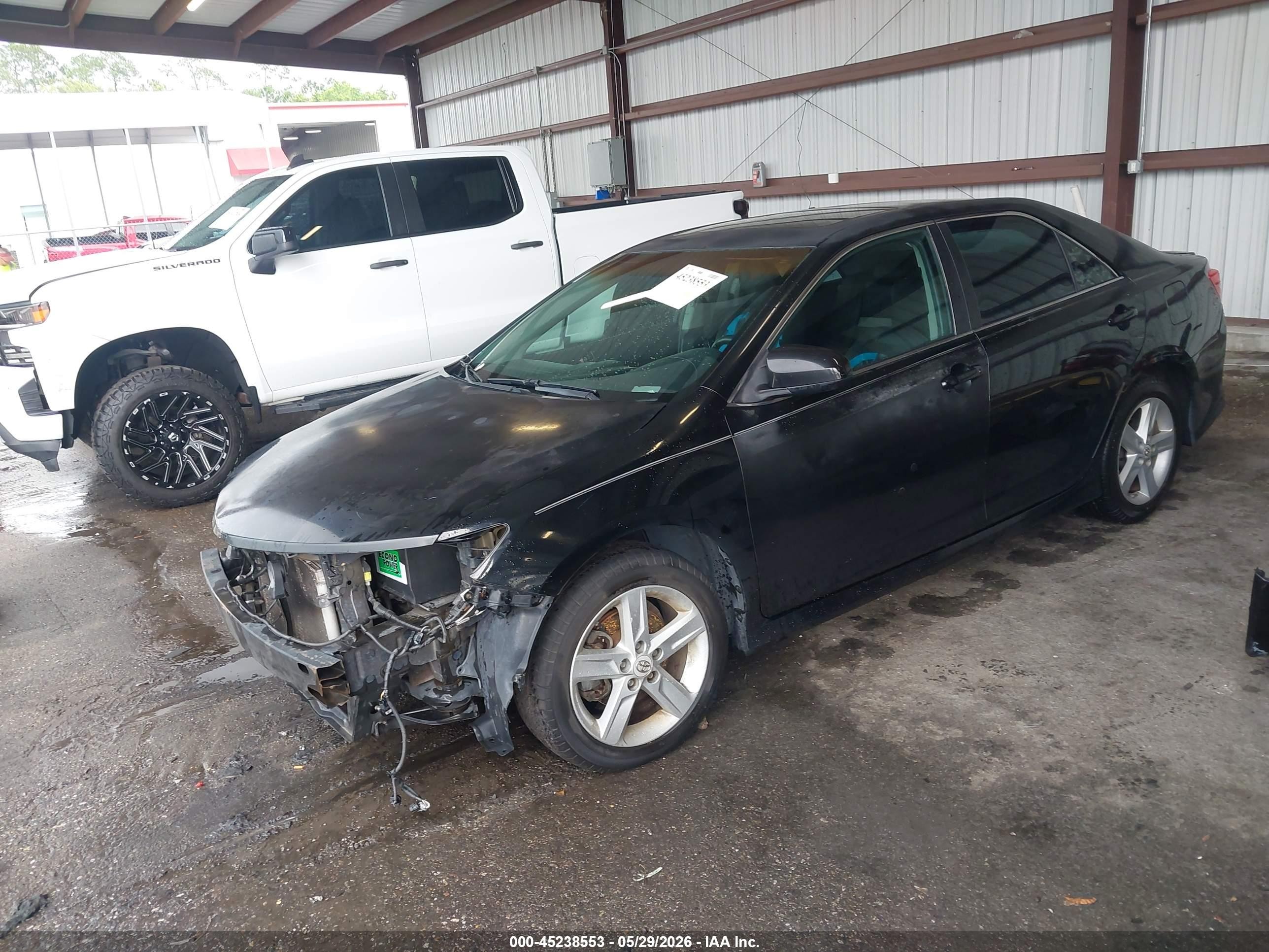 2013 Toyota Camry Se Black vin: 4T1BF1FK2DU665059