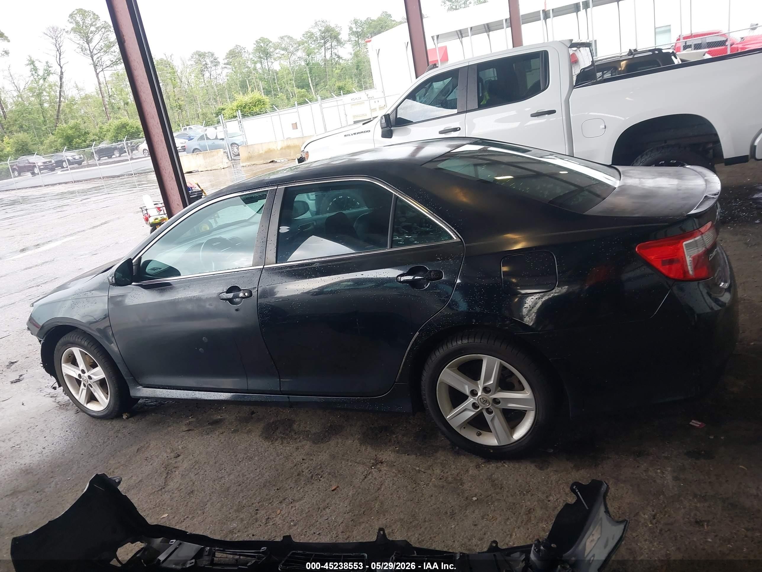 2013 Toyota Camry Se Black vin: 4T1BF1FK2DU665059