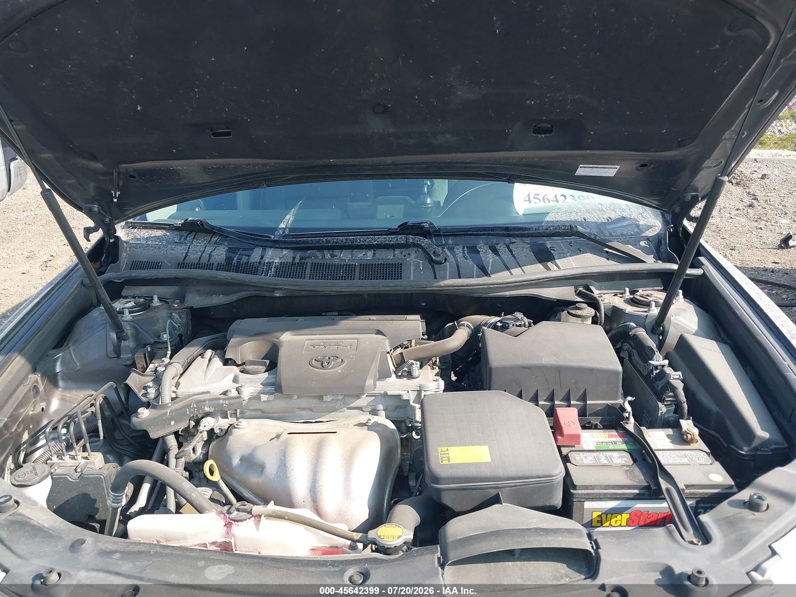 2013 Toyota Camry L Серый vin: 4T1BF1FK2DU673954