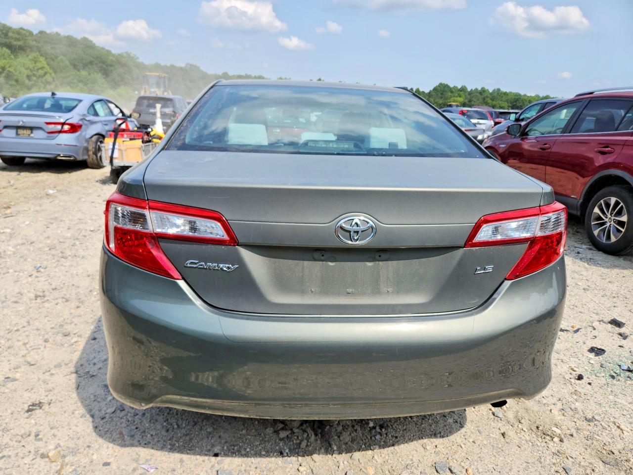 2013 Toyota Camry Le Серый vin: 4T1BF1FK2DU677051