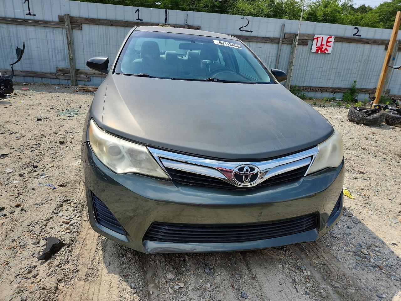2013 Toyota Camry Le Серый vin: 4T1BF1FK2DU677051