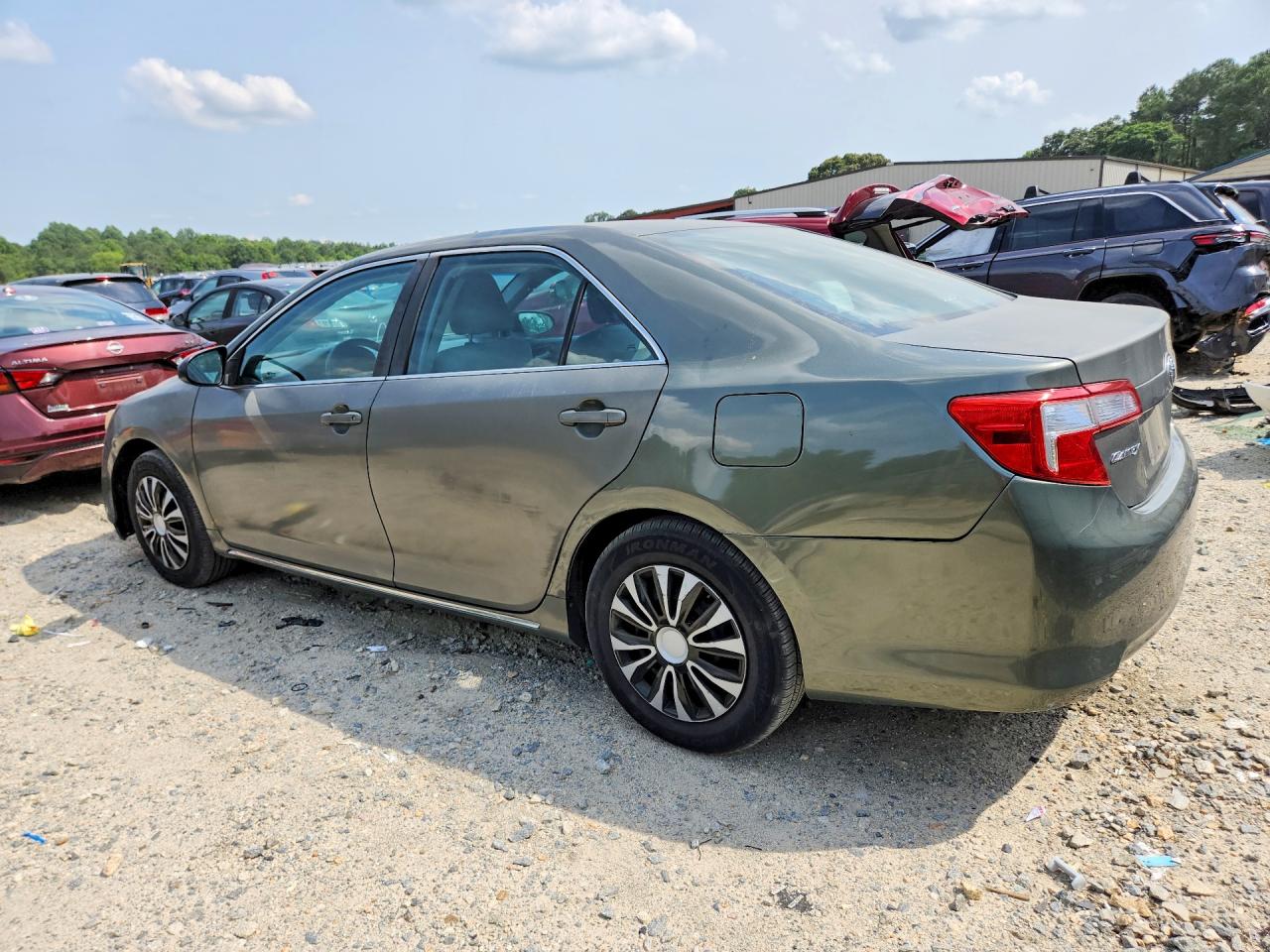 2013 Toyota Camry Le Серый vin: 4T1BF1FK2DU677051