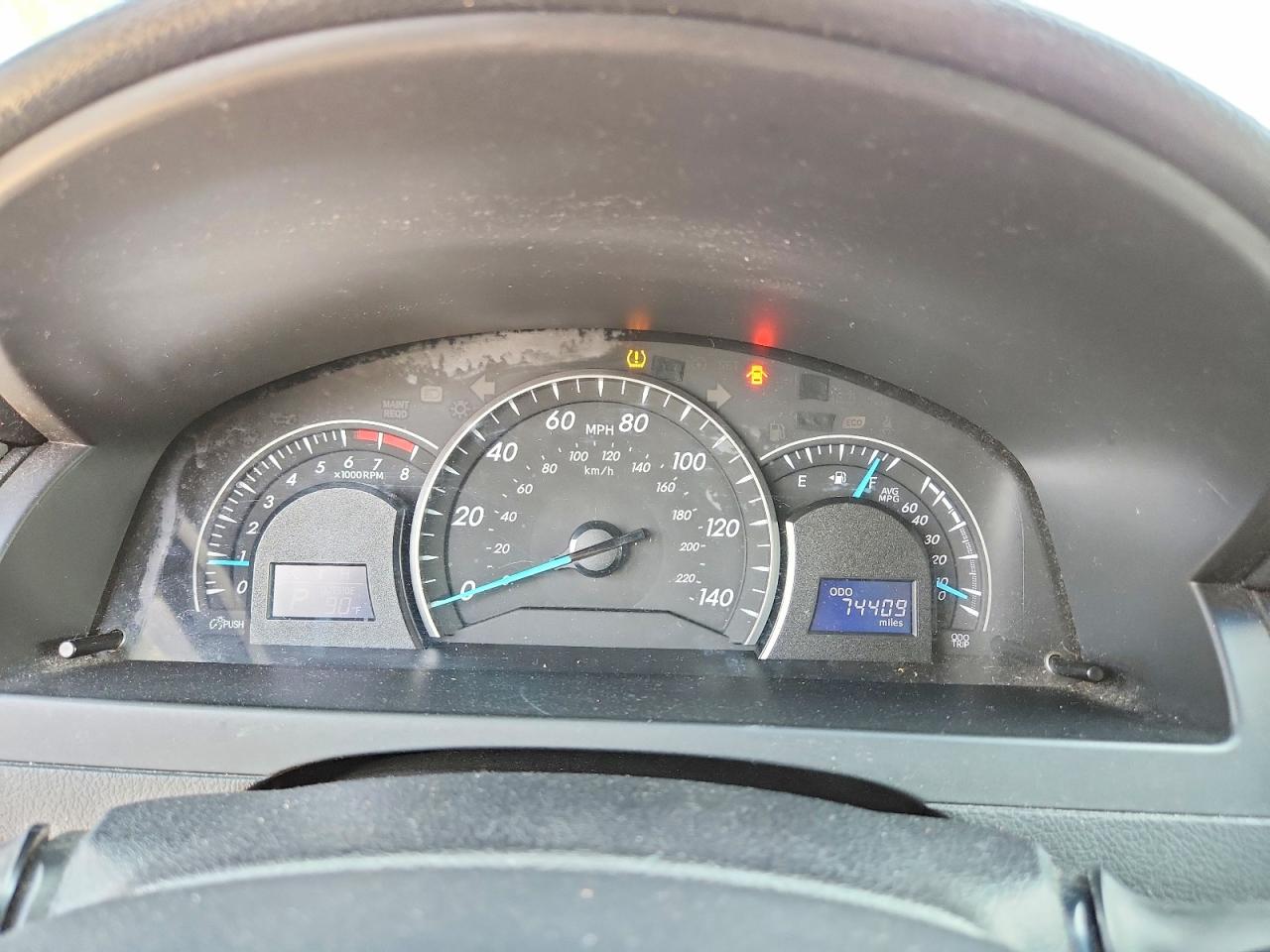 2013 Toyota Camry Le Серый vin: 4T1BF1FK2DU677051