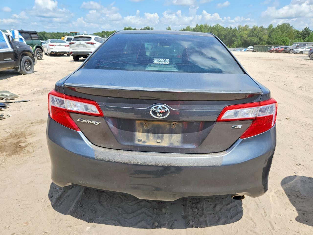 2013 Toyota Camry Se Gray vin: 4T1BF1FK2DU683030
