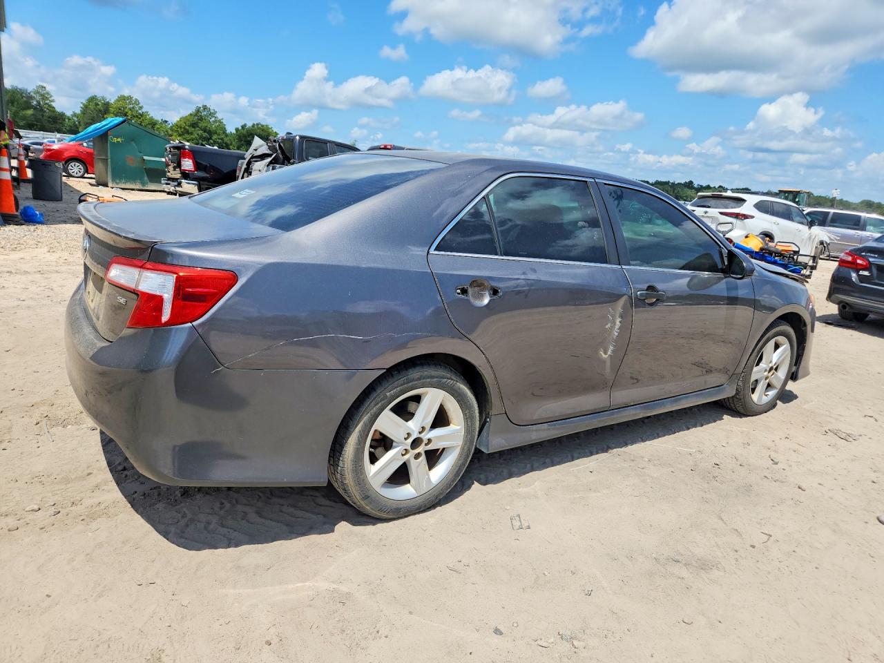 2013 Toyota Camry Se Gray vin: 4T1BF1FK2DU683030