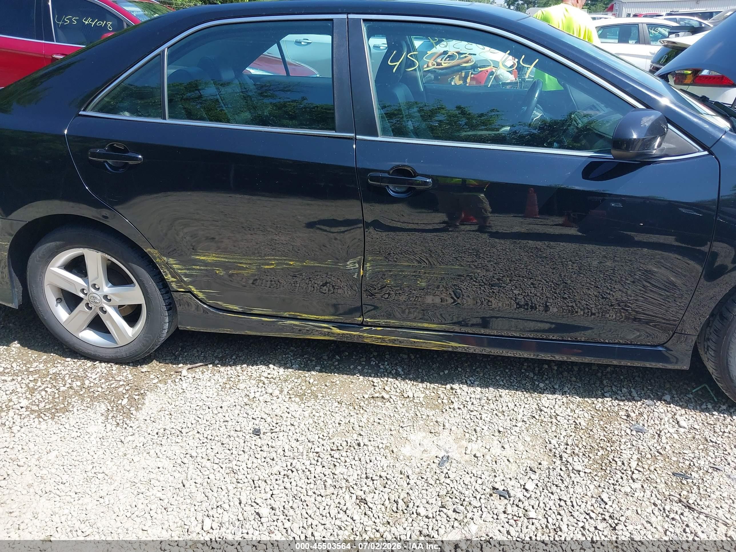 2013 Toyota Camry Se Black vin: 4T1BF1FK2DU685005
