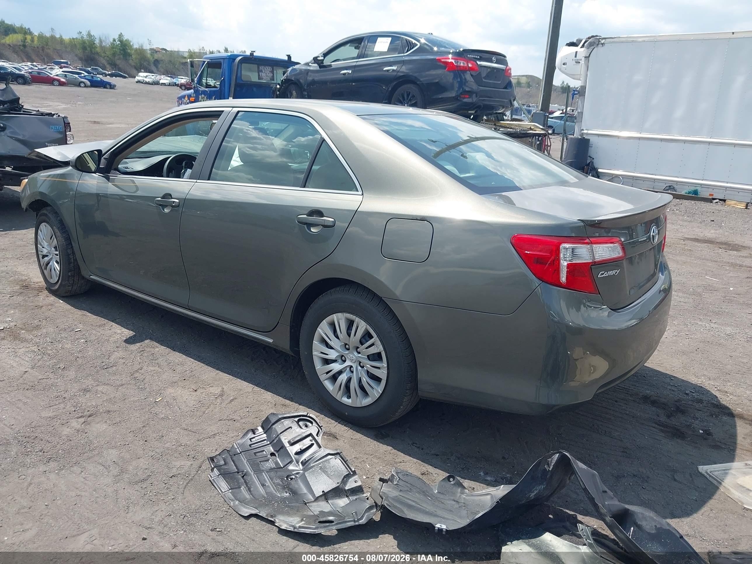 2013 Toyota Camry L/se/le/xle Green vin: 4T1BF1FK2DU685358