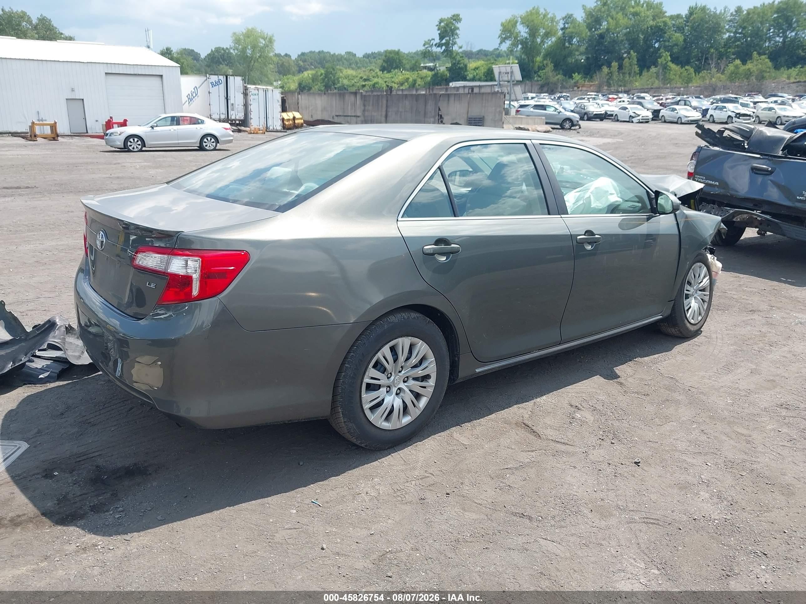 2013 Toyota Camry L/se/le/xle Green vin: 4T1BF1FK2DU685358