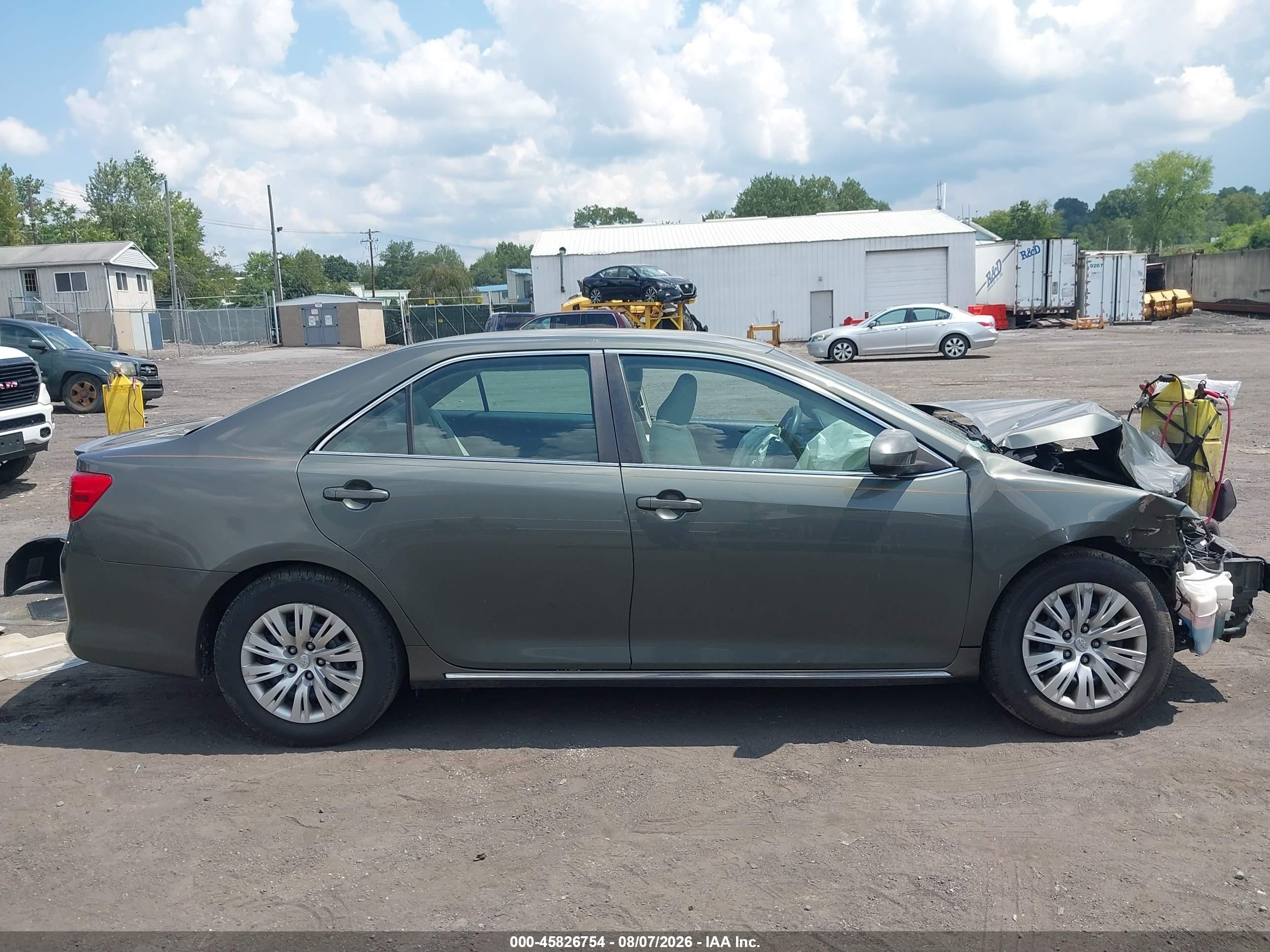 2013 Toyota Camry L/se/le/xle Green vin: 4T1BF1FK2DU685358
