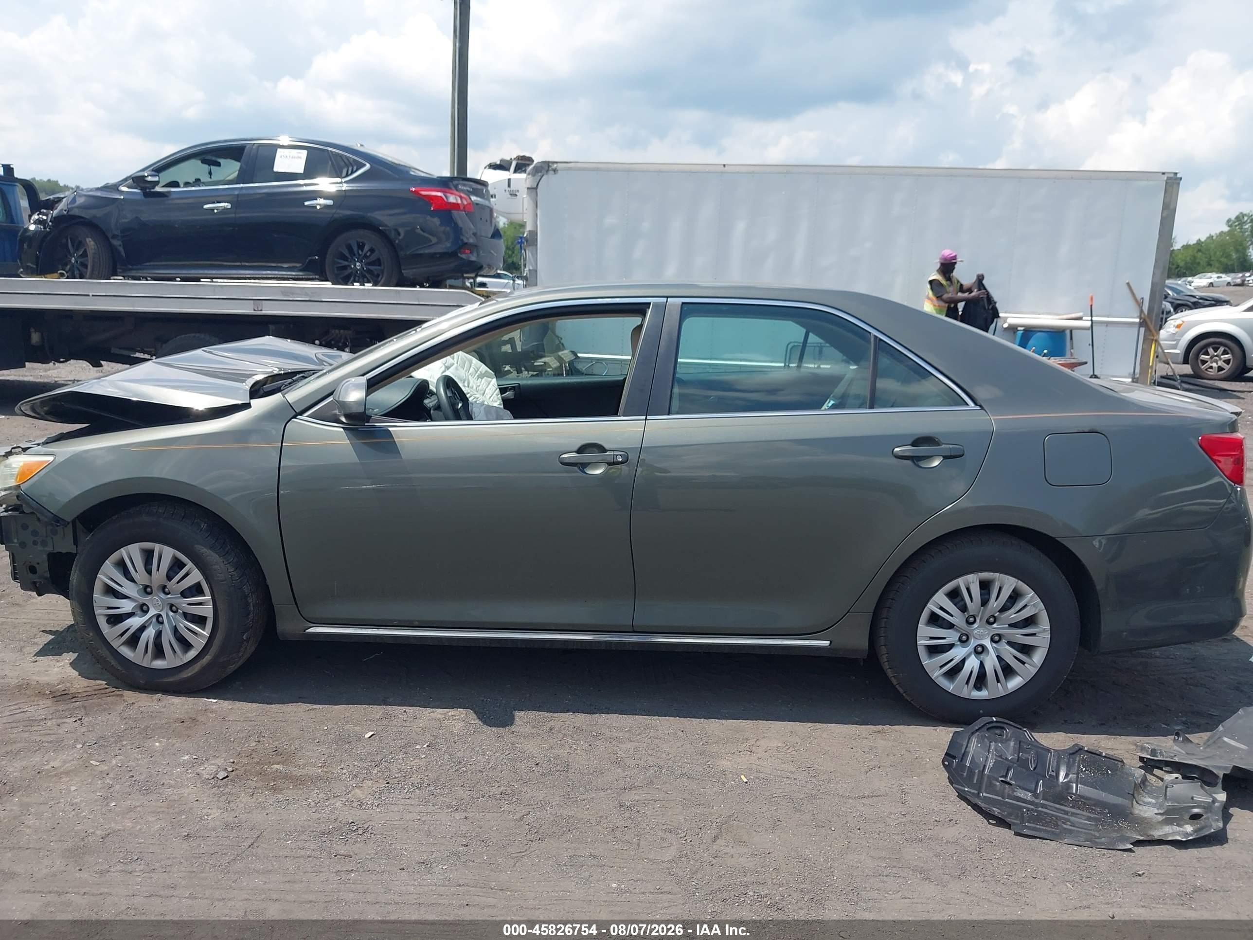 2013 Toyota Camry L/se/le/xle Green vin: 4T1BF1FK2DU685358