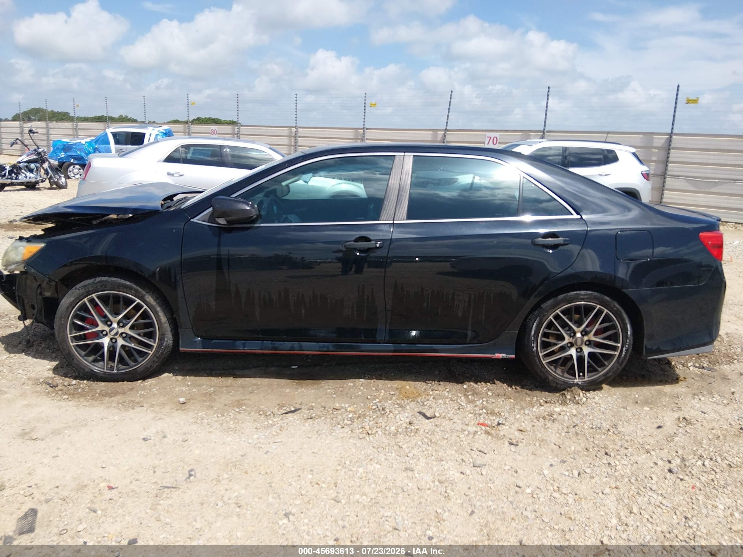 2013 Toyota Camry Se Black vin: 4T1BF1FK2DU689118