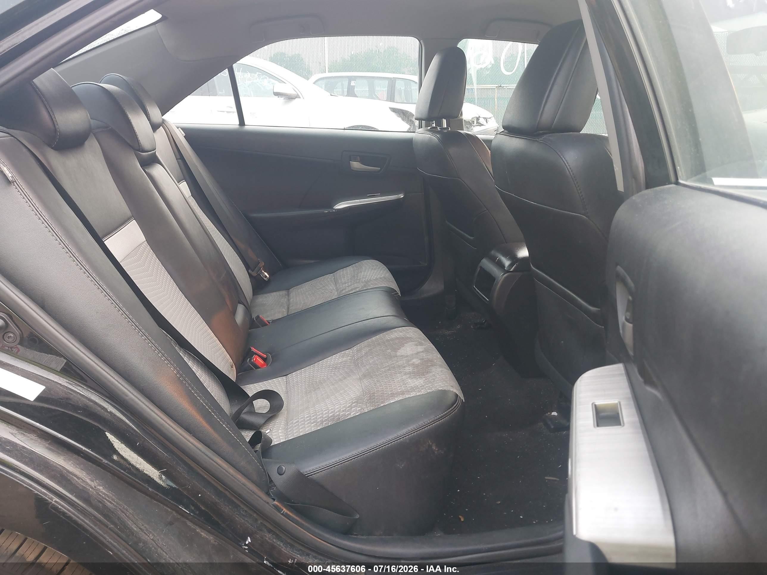 2013 Toyota Camry Se Black vin: 4T1BF1FK2DU692729
