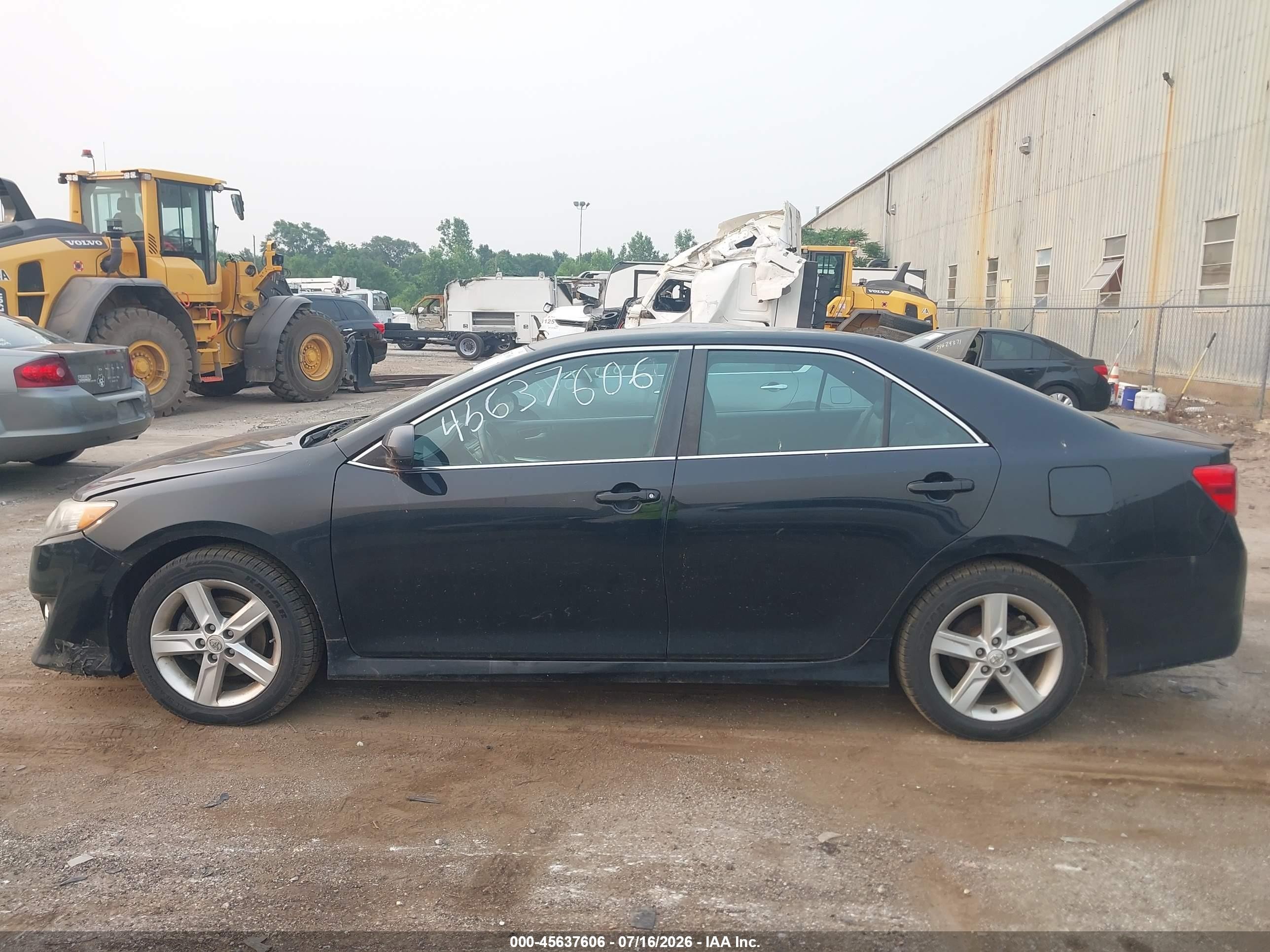 2013 Toyota Camry Se Black vin: 4T1BF1FK2DU692729