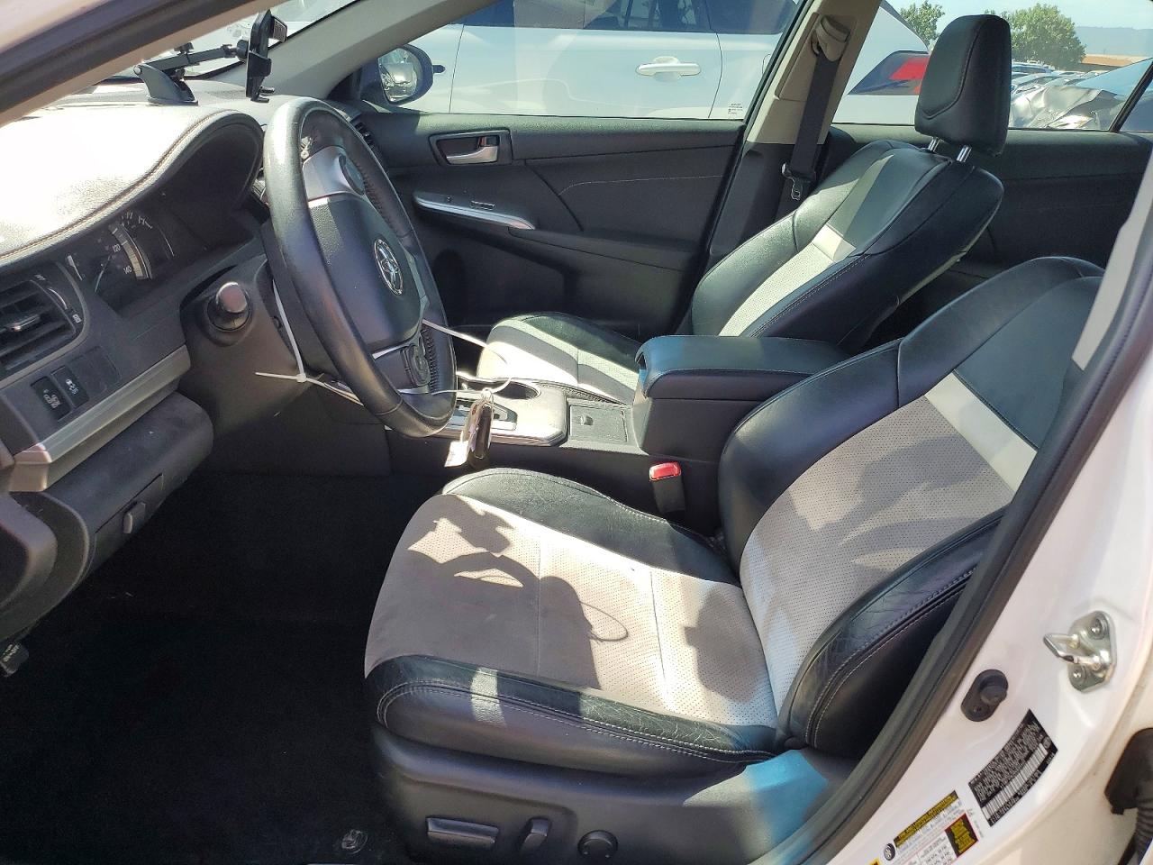 2013 Toyota Camry Se White vin: 4T1BF1FK2DU694402