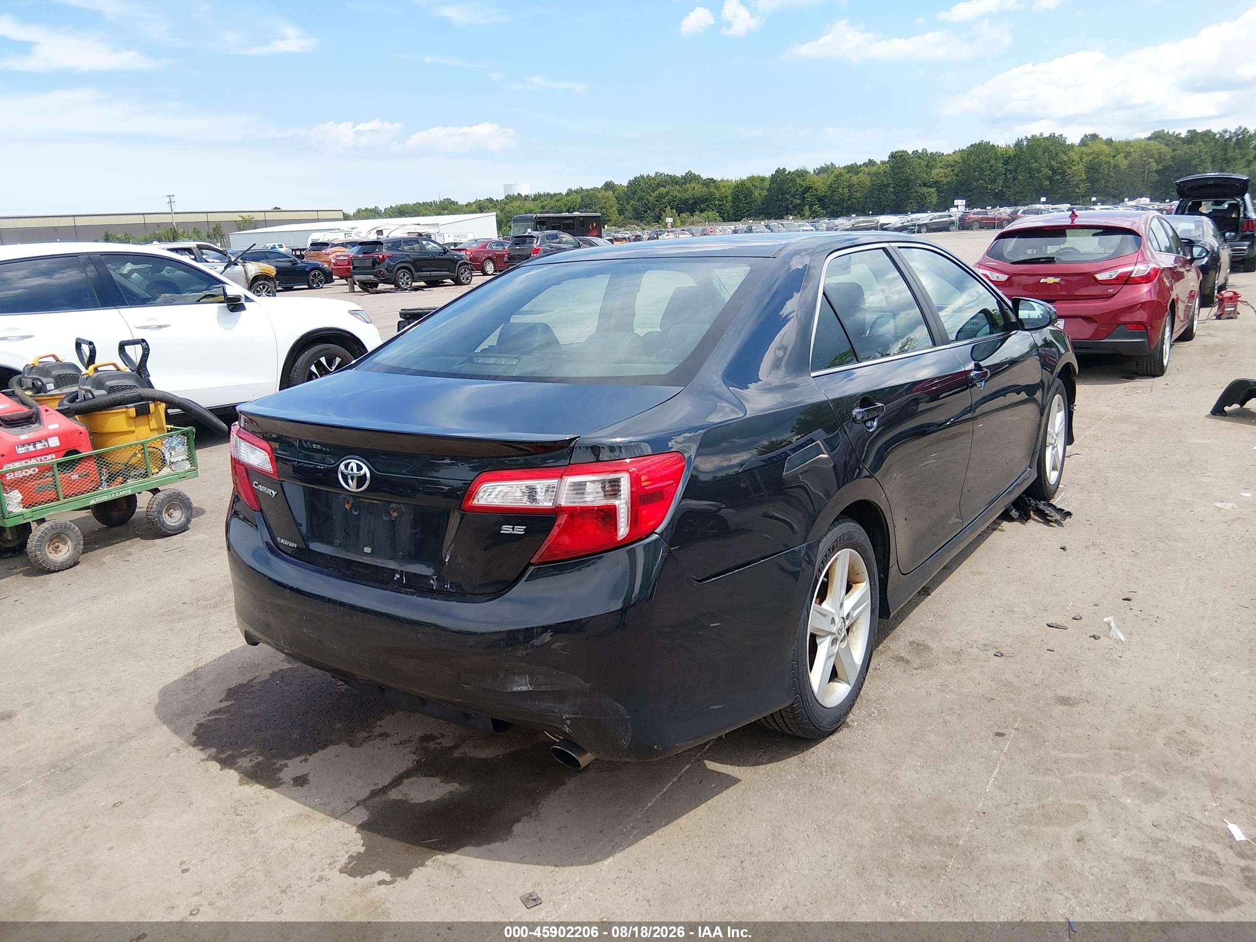 2013 Toyota Camry Se Синий vin: 4T1BF1FK2DU703793