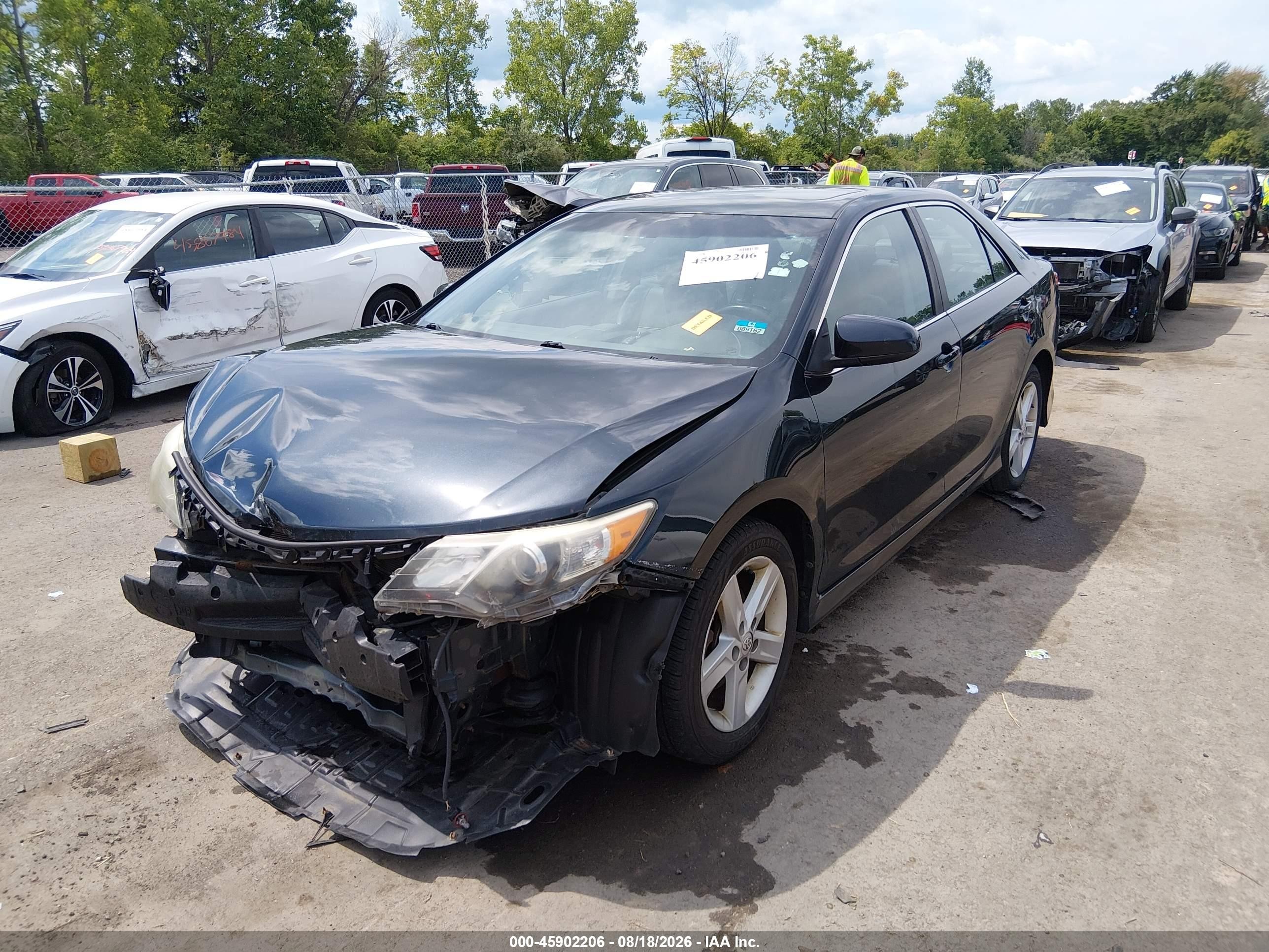 2013 Toyota Camry Se Синий vin: 4T1BF1FK2DU703793