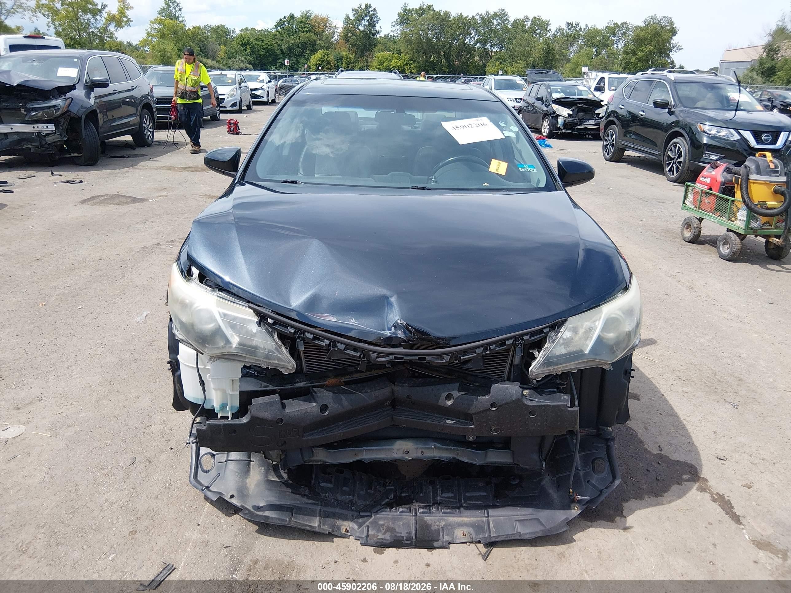 2013 Toyota Camry Se Синий vin: 4T1BF1FK2DU703793