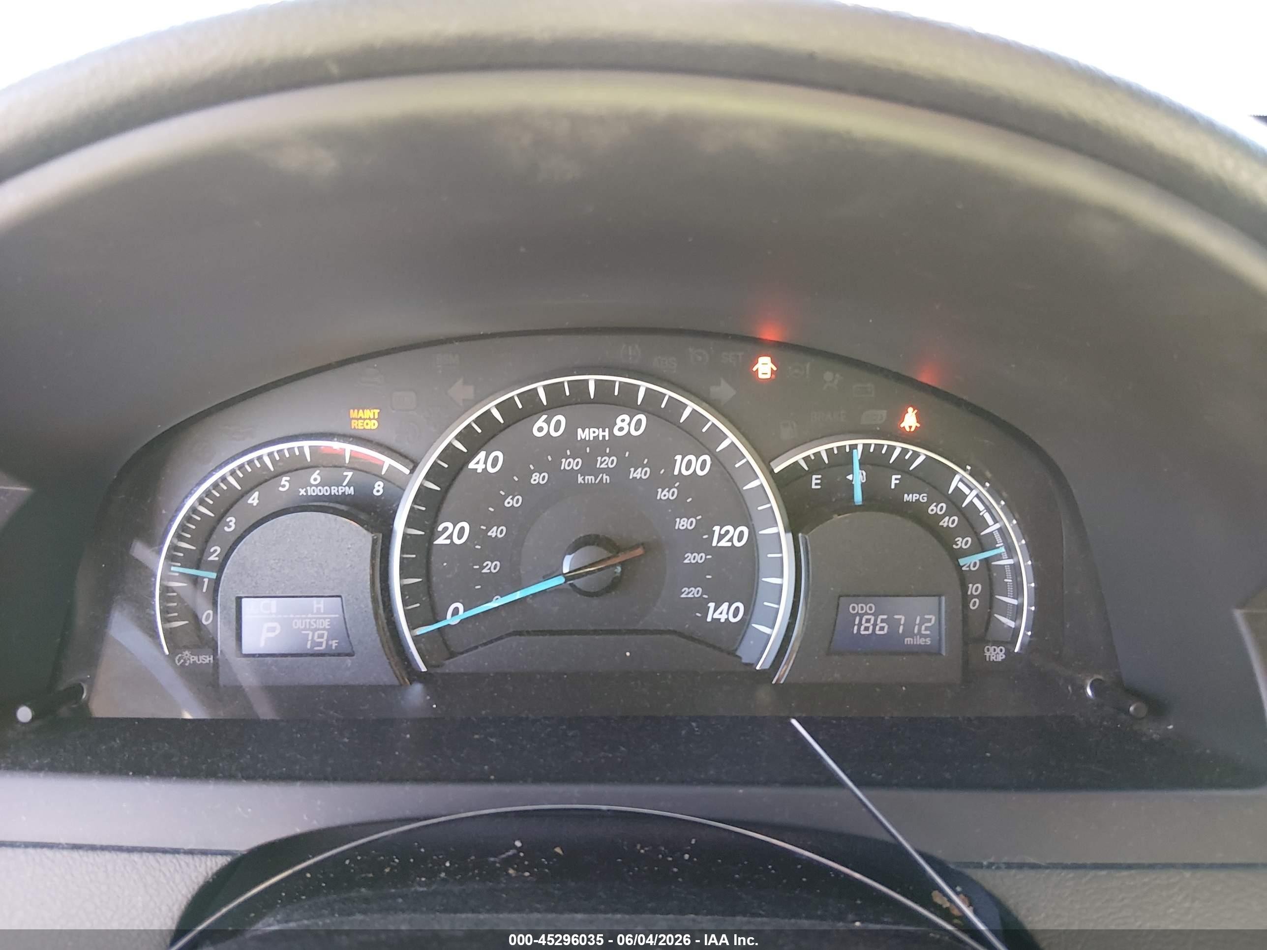 2013 Toyota Camry Xle Silver vin: 4T1BF1FK2DU707892
