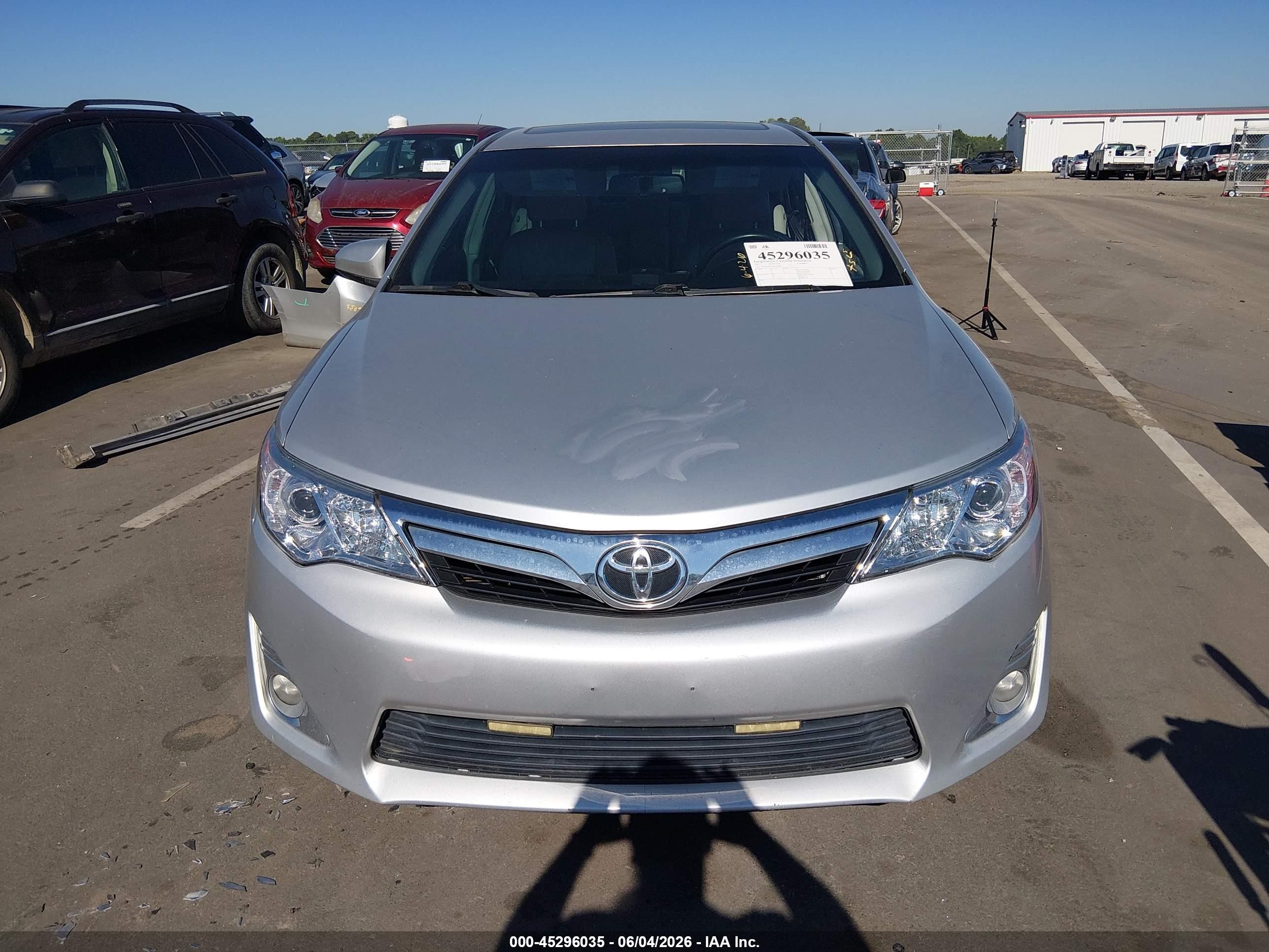 2013 Toyota Camry Xle Silver vin: 4T1BF1FK2DU707892