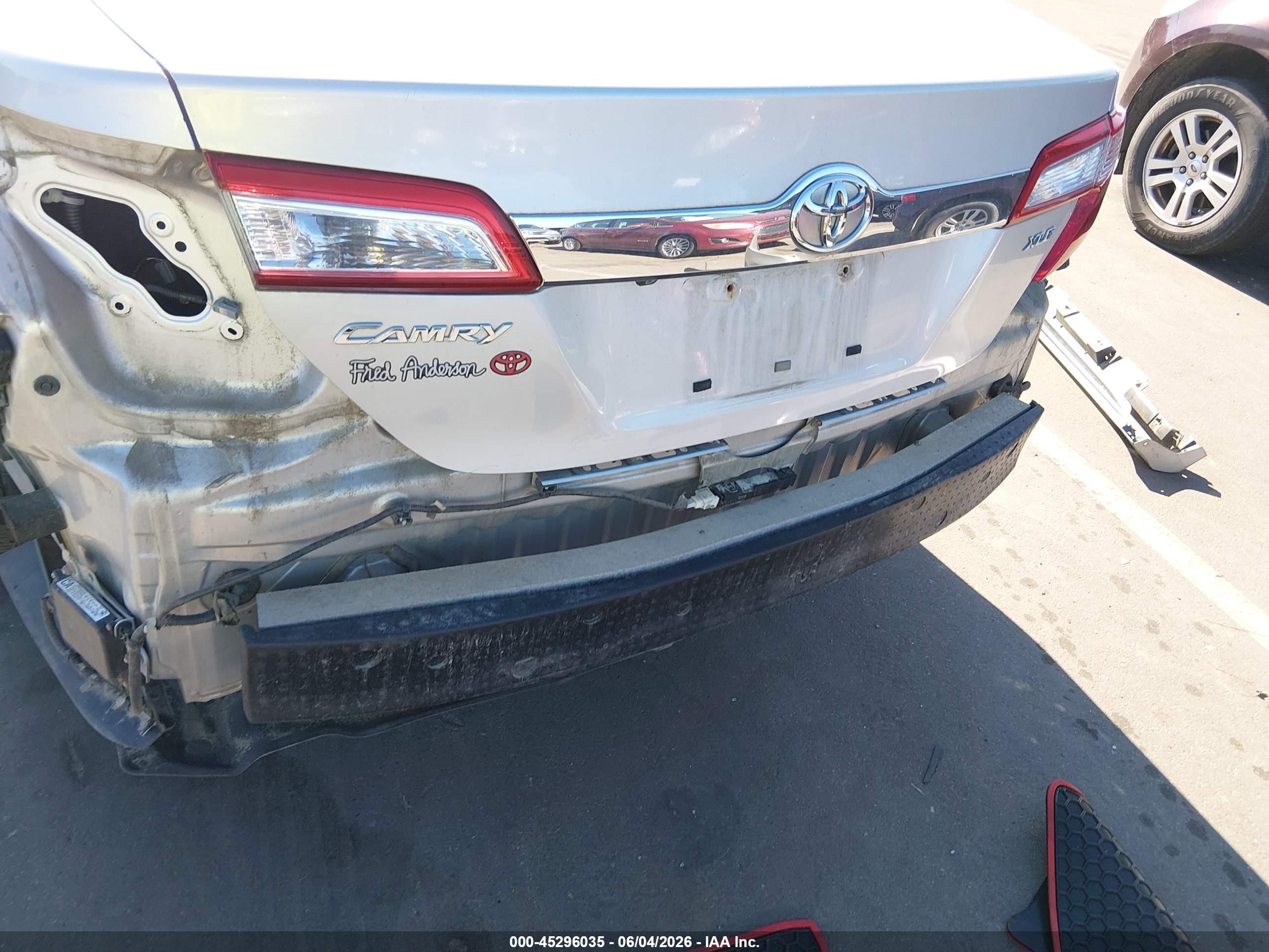 2013 Toyota Camry Xle Silver vin: 4T1BF1FK2DU707892
