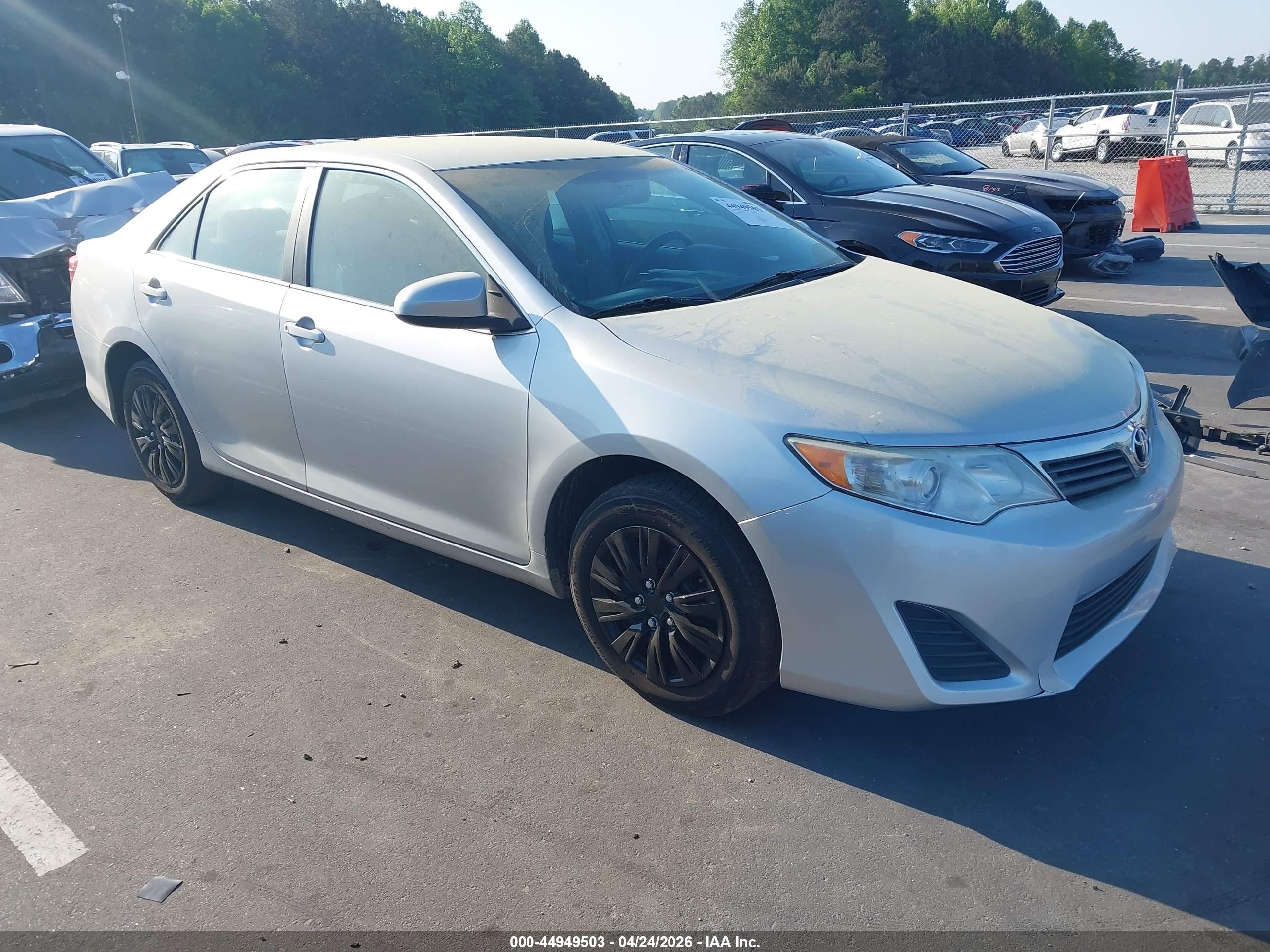 2013 Toyota Camry L Gray vin: 4T1BF1FK2DU718617