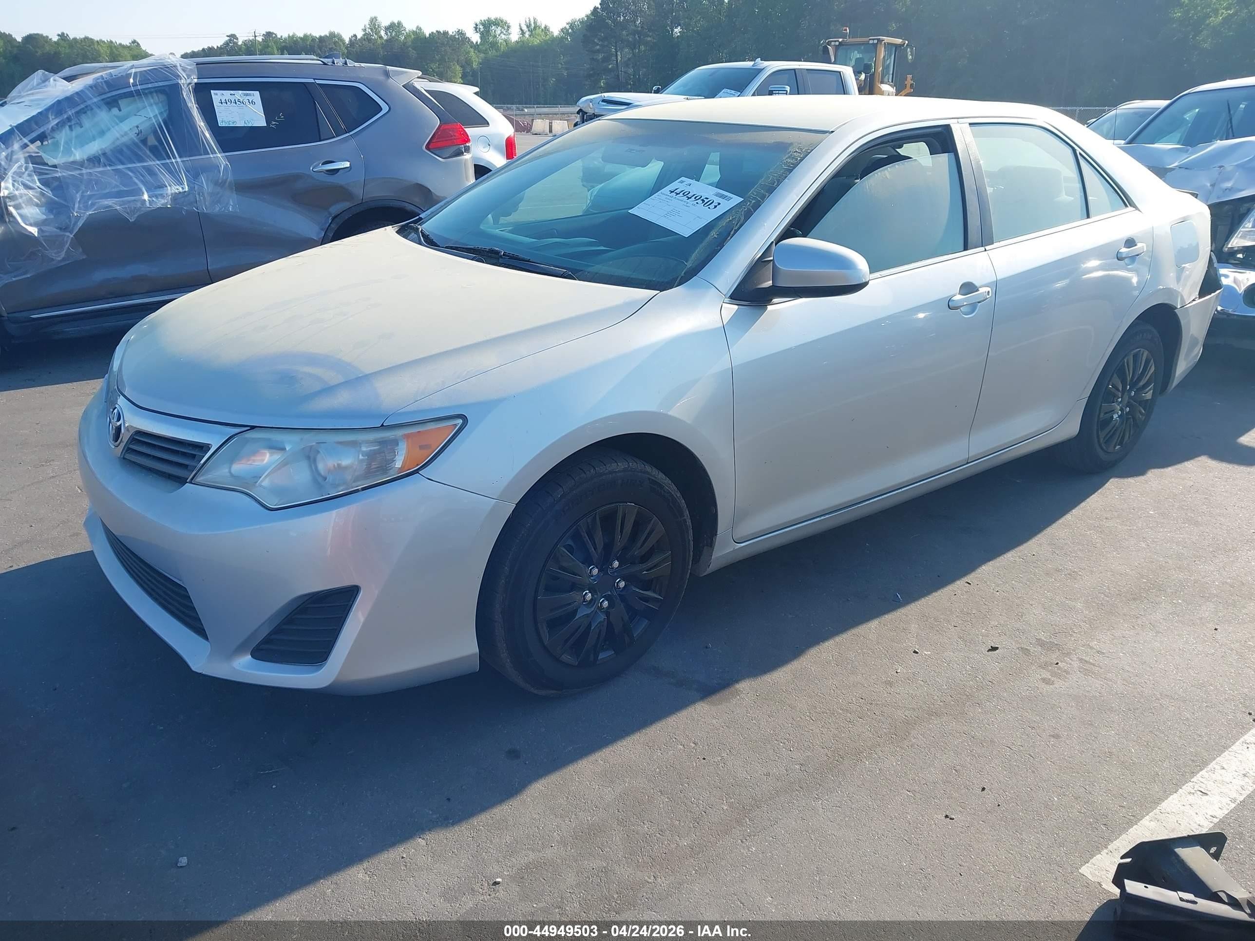2013 Toyota Camry L Gray vin: 4T1BF1FK2DU718617