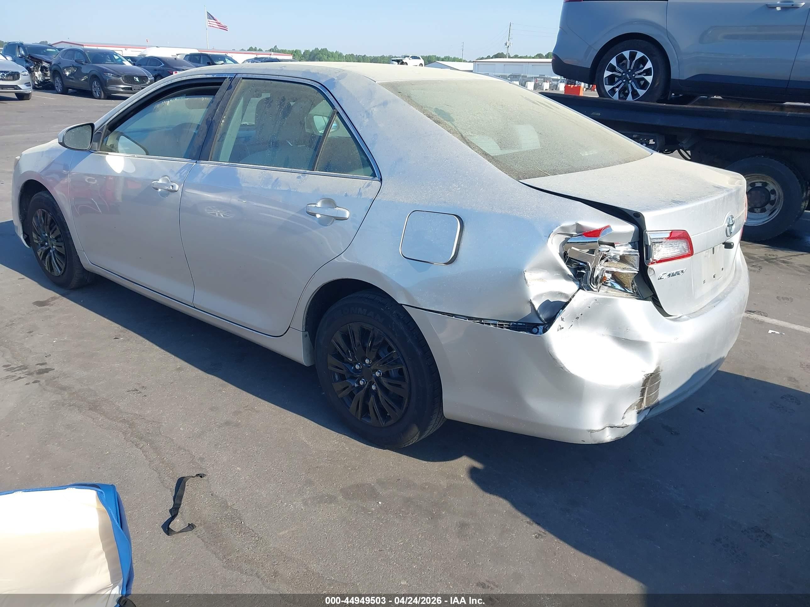 2013 Toyota Camry L Gray vin: 4T1BF1FK2DU718617