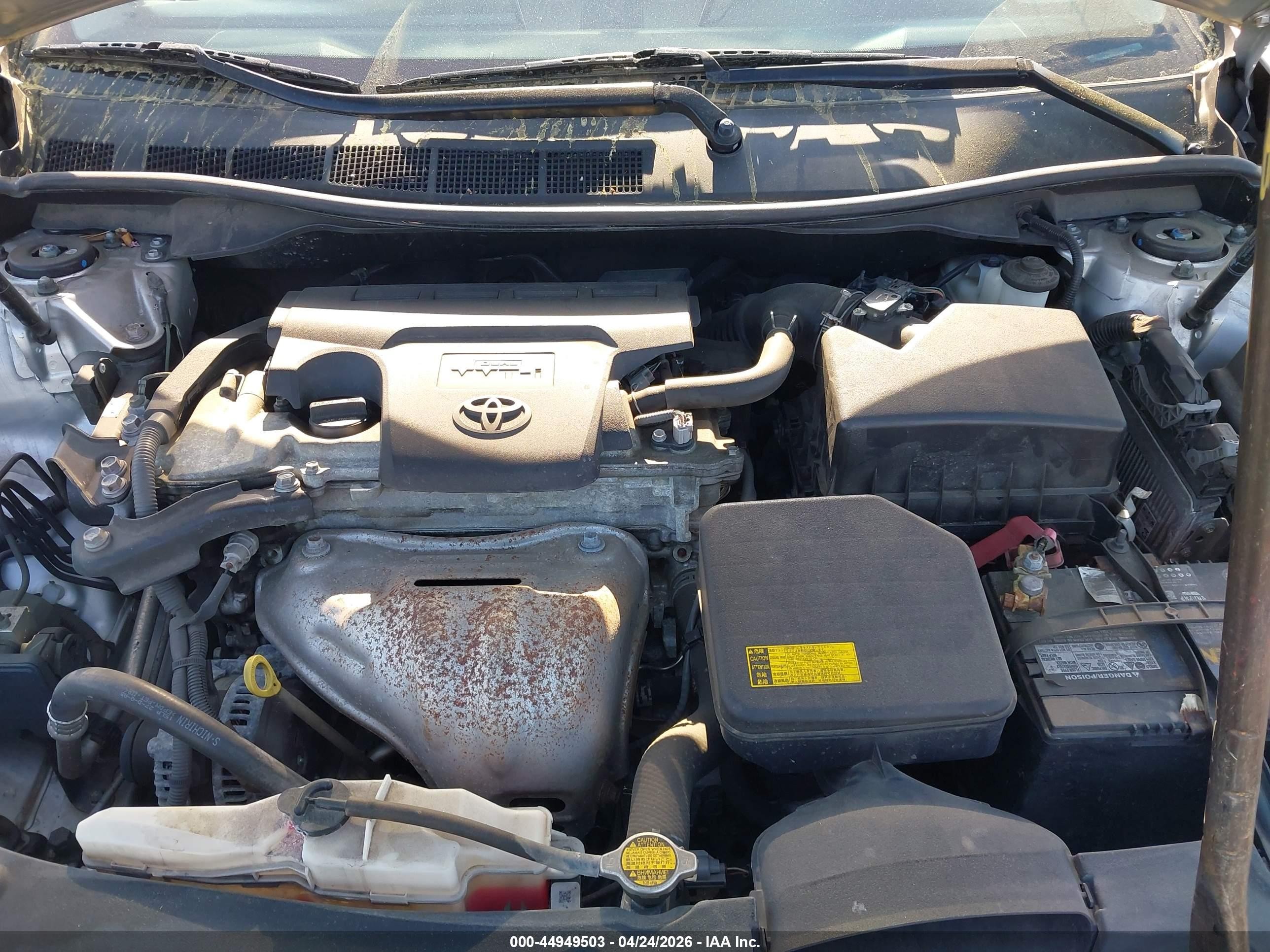 2013 Toyota Camry L Gray vin: 4T1BF1FK2DU718617
