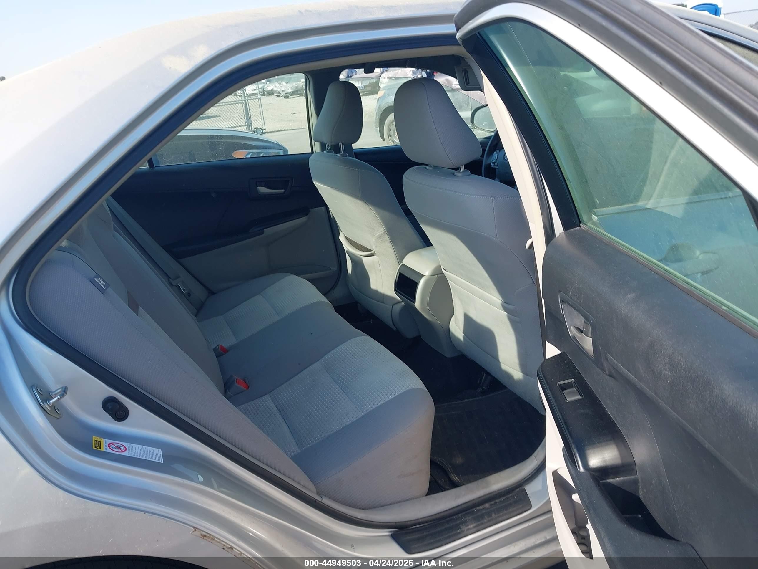 2013 Toyota Camry L Gray vin: 4T1BF1FK2DU718617
