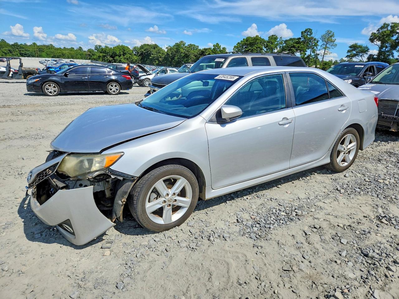 2013 Toyota Camry Se Silver vin: 4T1BF1FK2DU719847