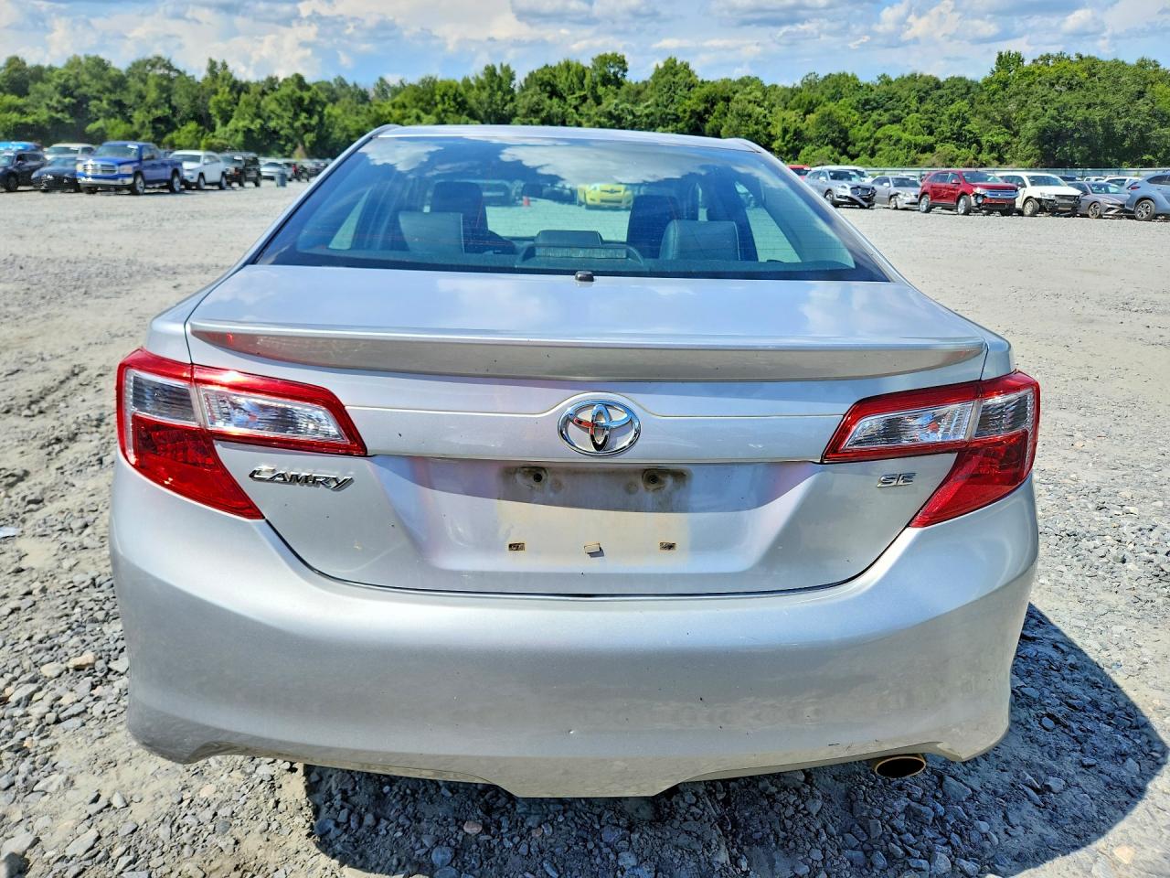 2013 Toyota Camry Se Silver vin: 4T1BF1FK2DU719847