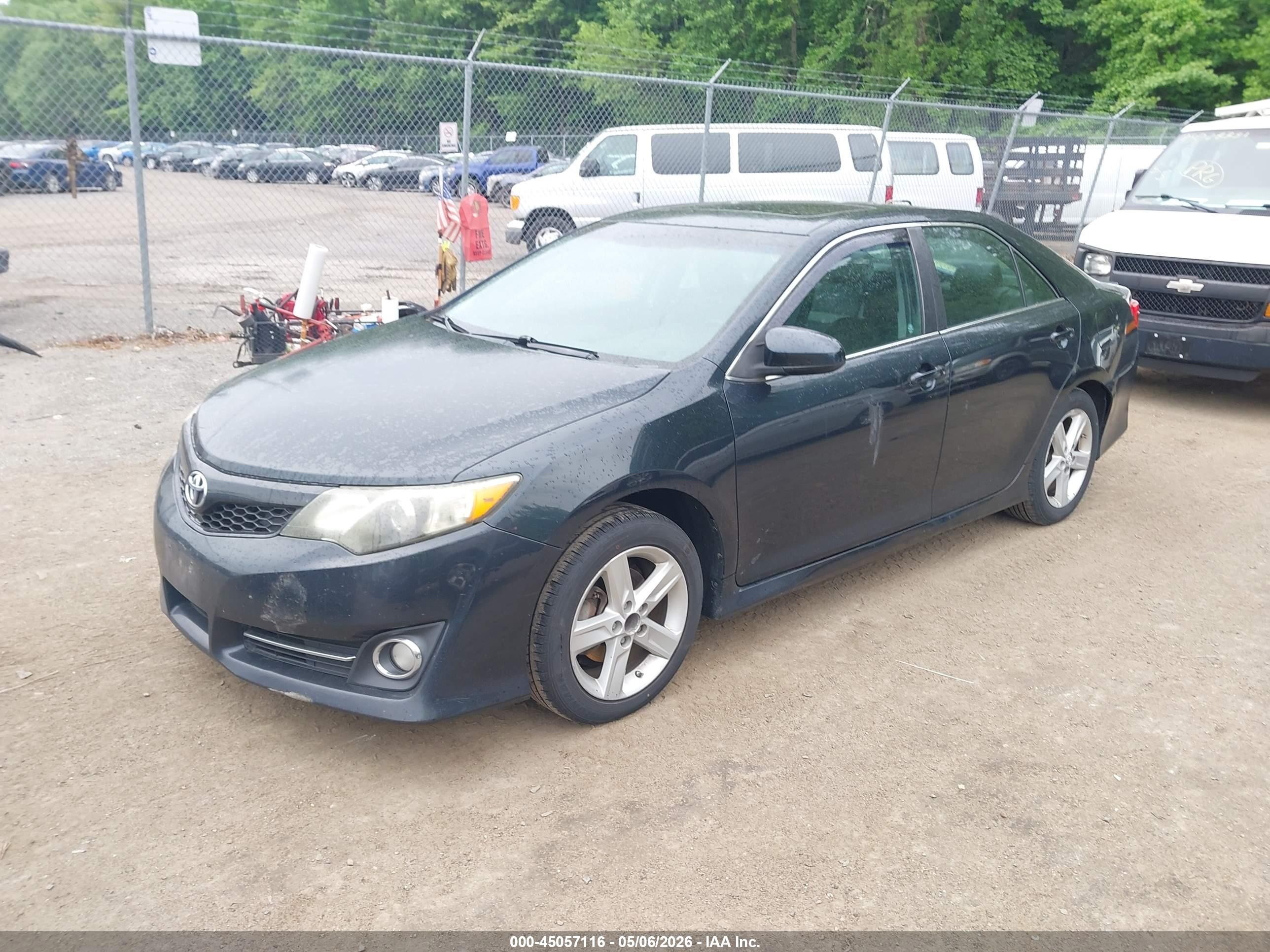 2013 Toyota Camry Se Black vin: 4T1BF1FK2DU721209